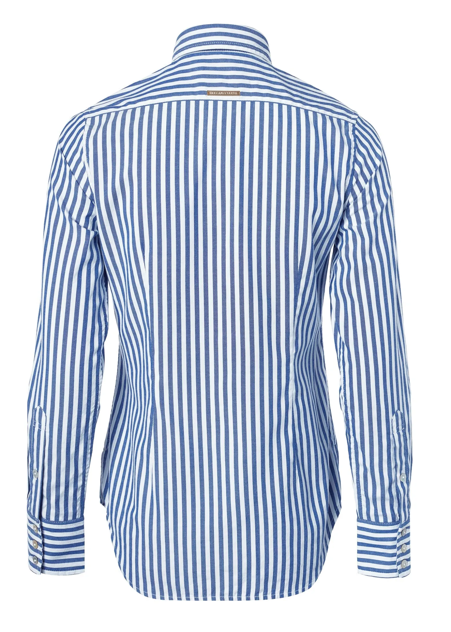 Classic Button Down Shirt (Navy Stripe)