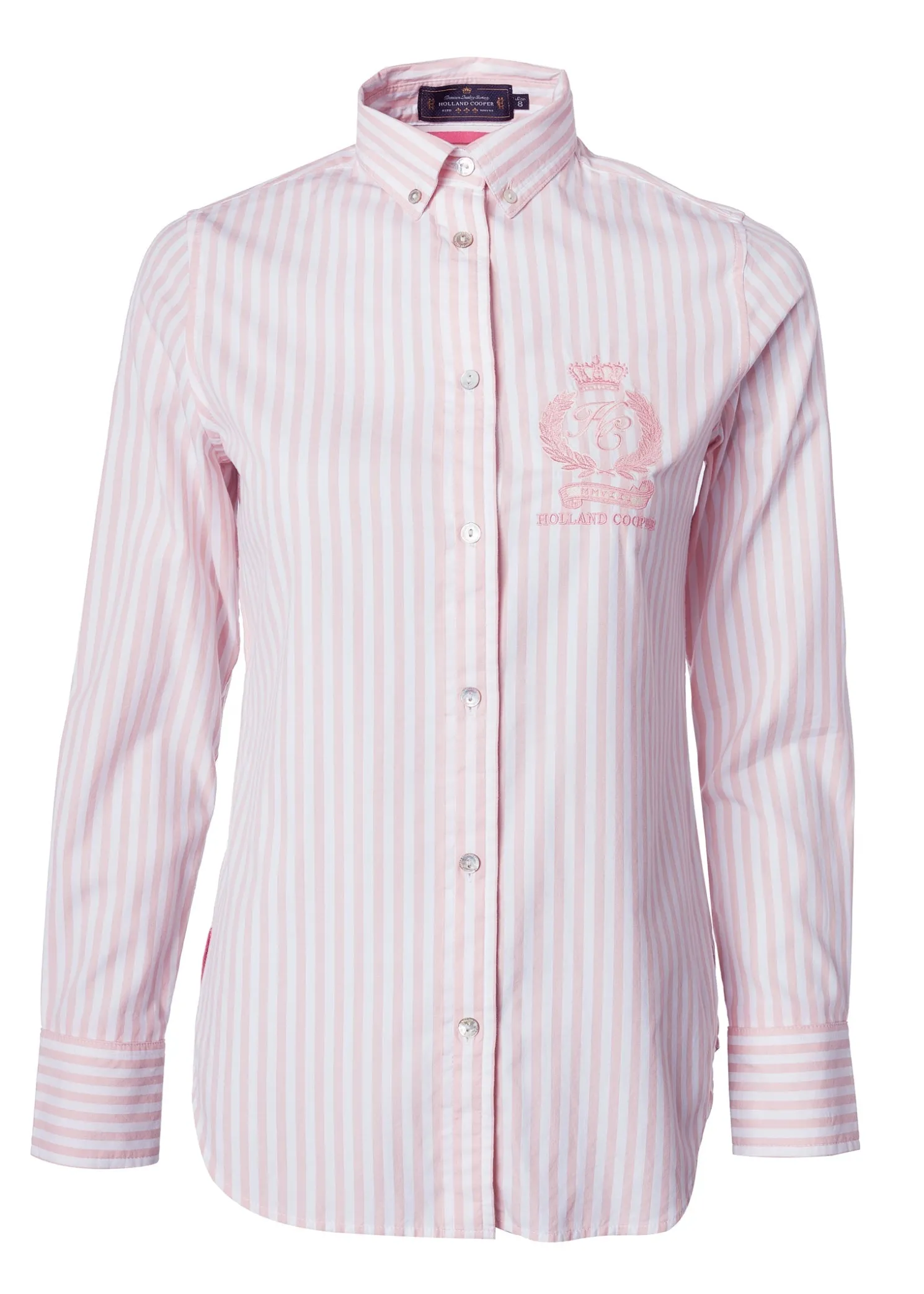Classic Button Down Shirt (Pink Stripe)