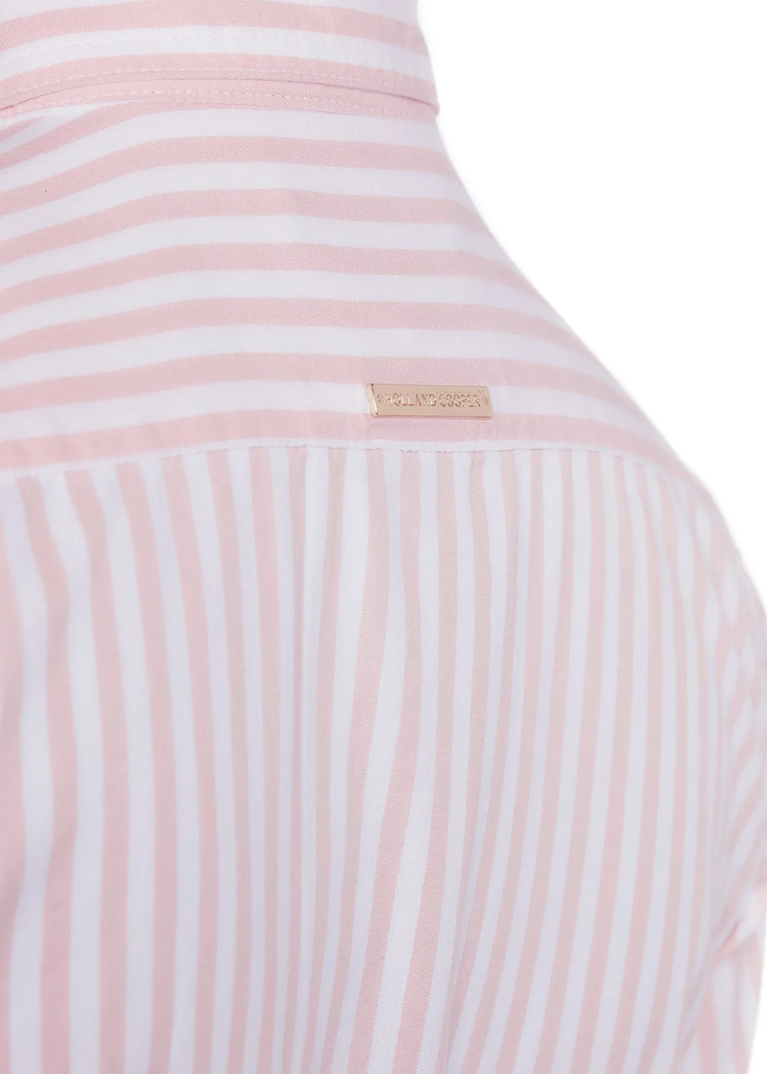 Classic Button Down Shirt (Pink Stripe)