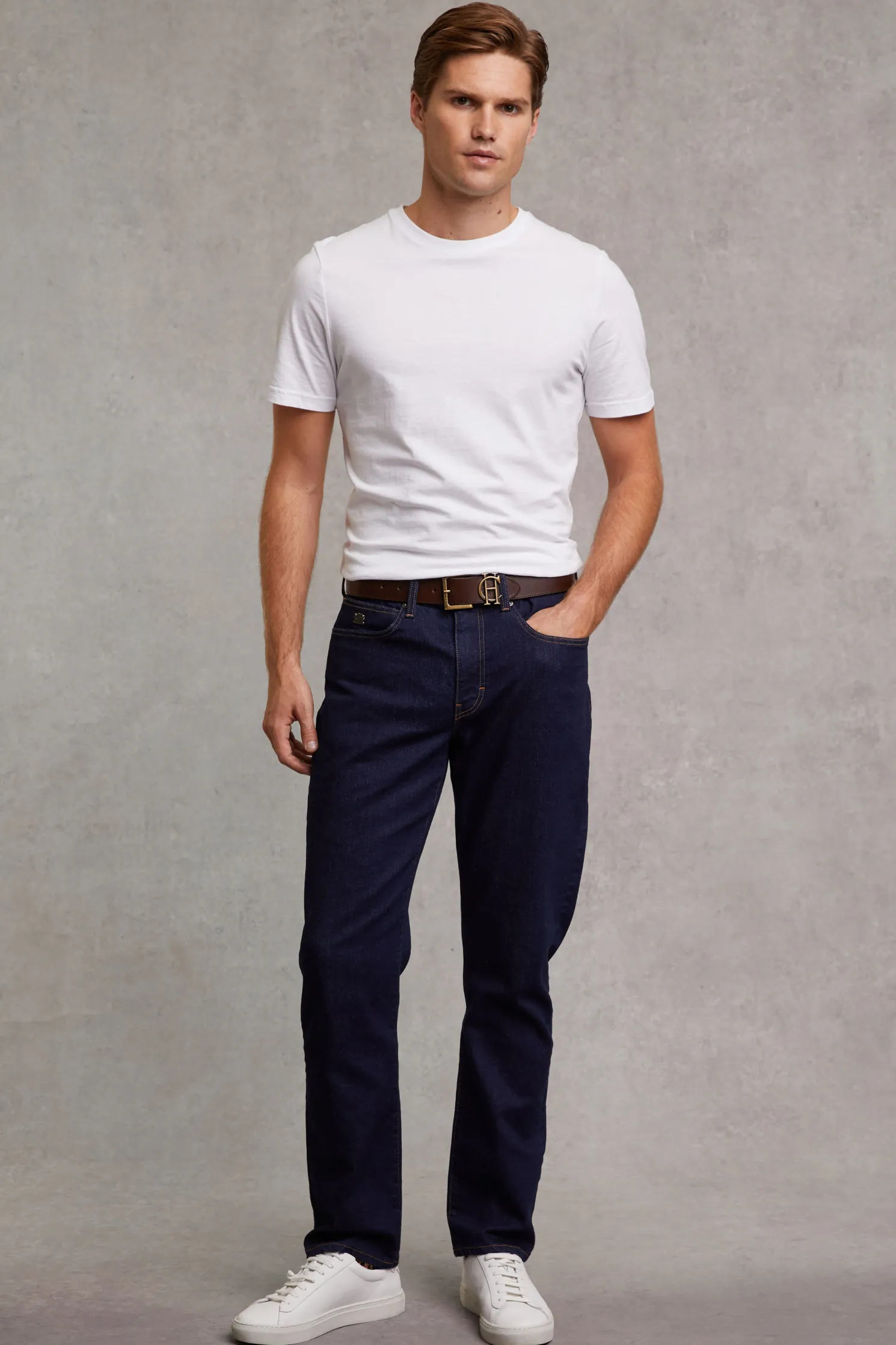 Classic Straight Jean (Dark Indigo)