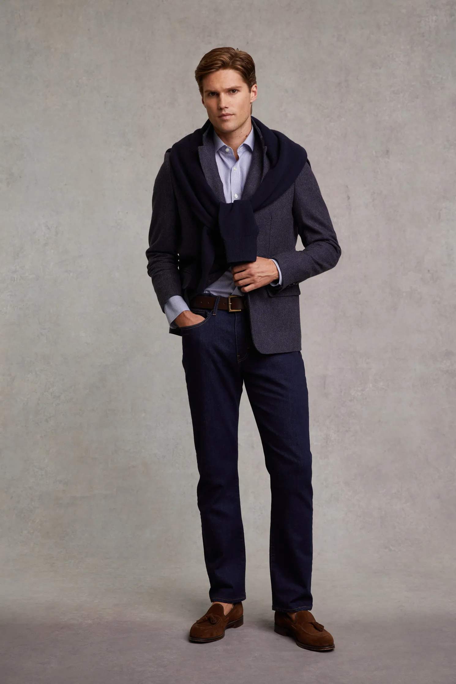 Classic Straight Jean (Dark Indigo)