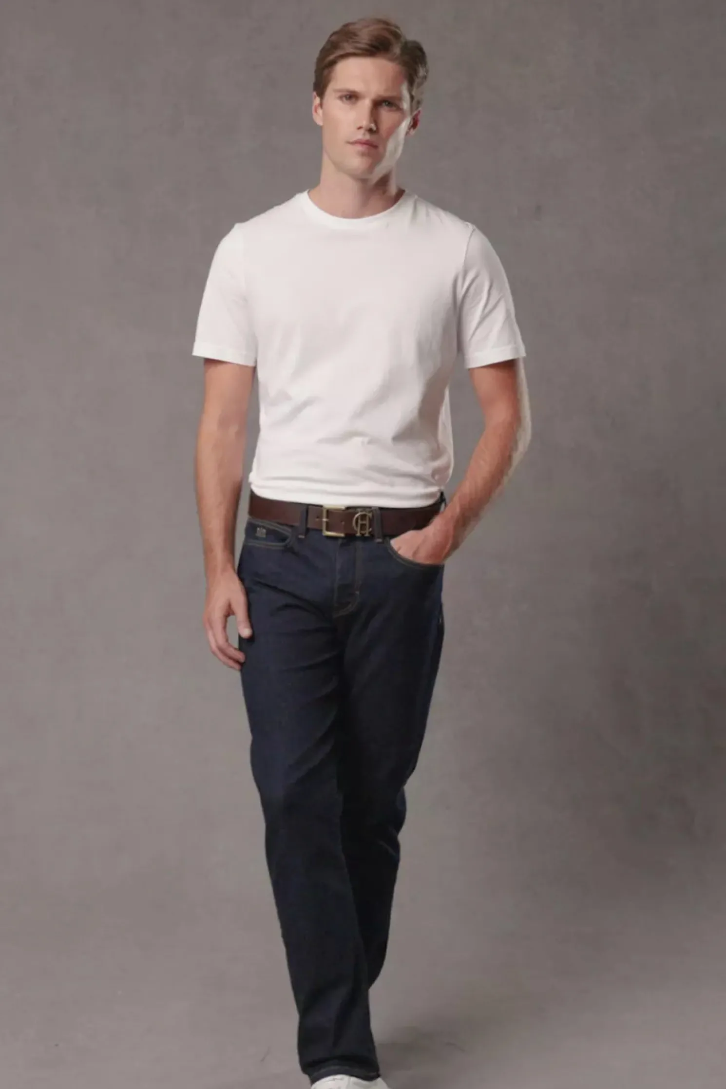 Classic Straight Jean (Dark Indigo)