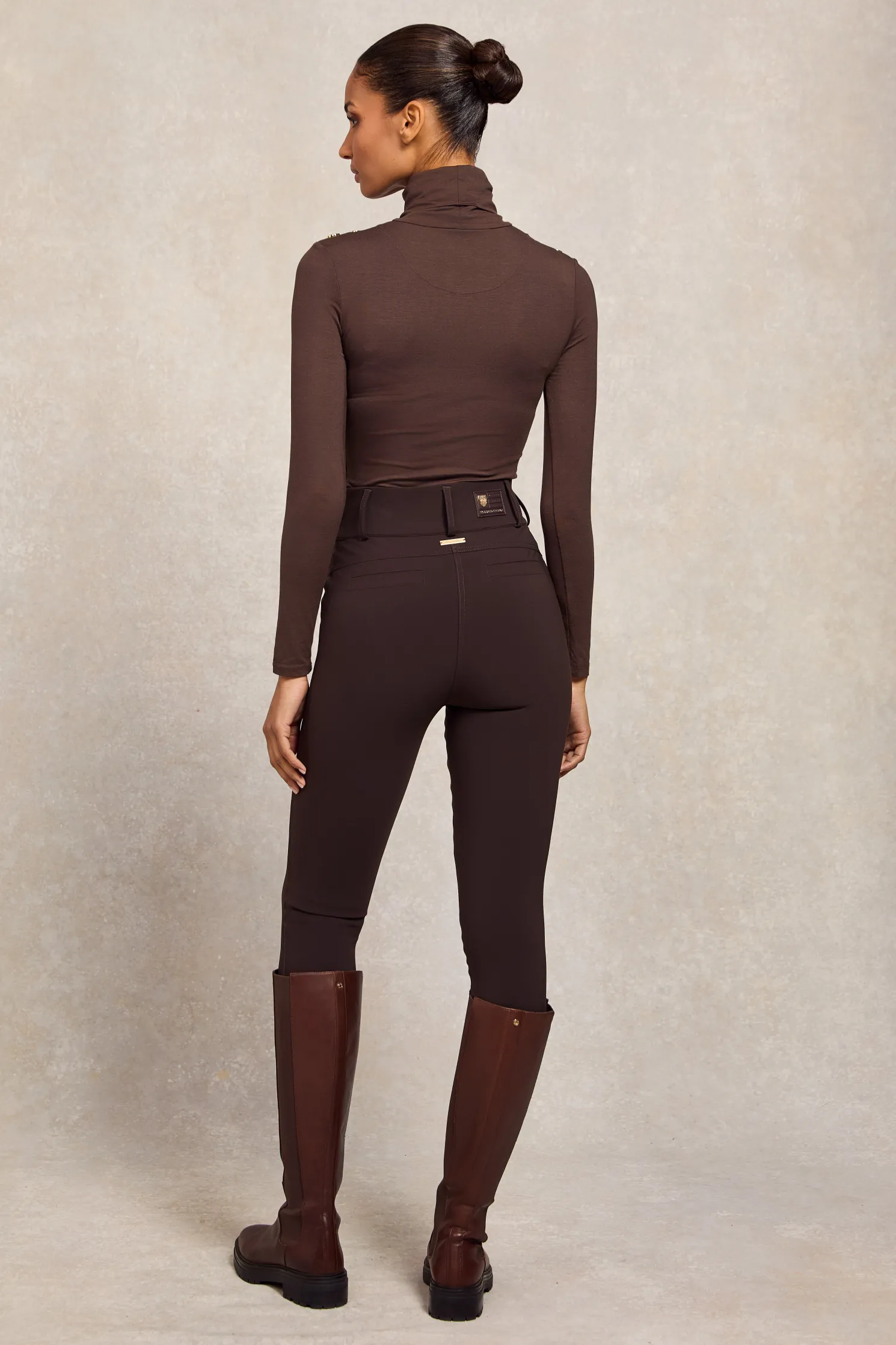 Contour Trouser (Chocolate)