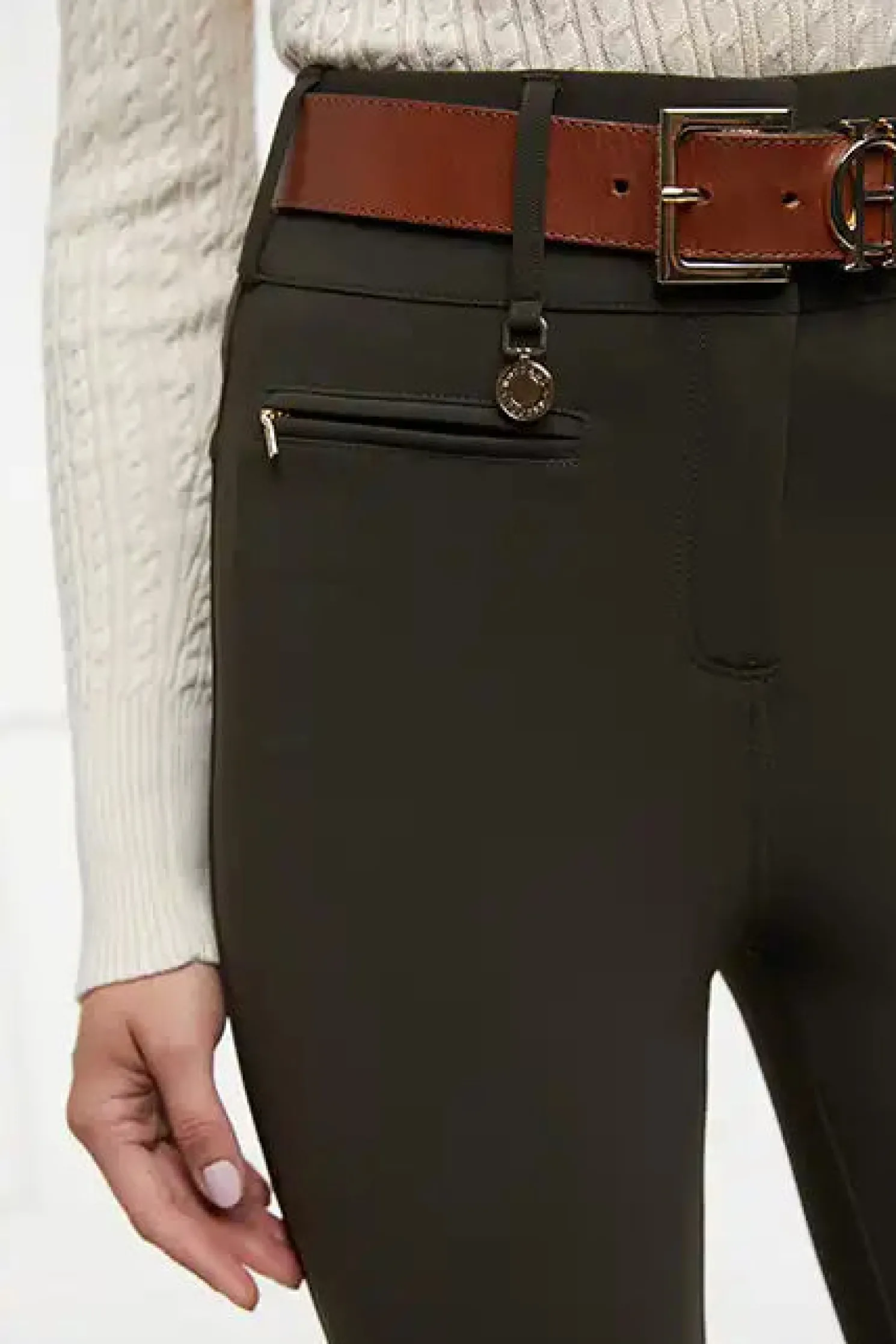 Contour Trouser (Dark Olive)