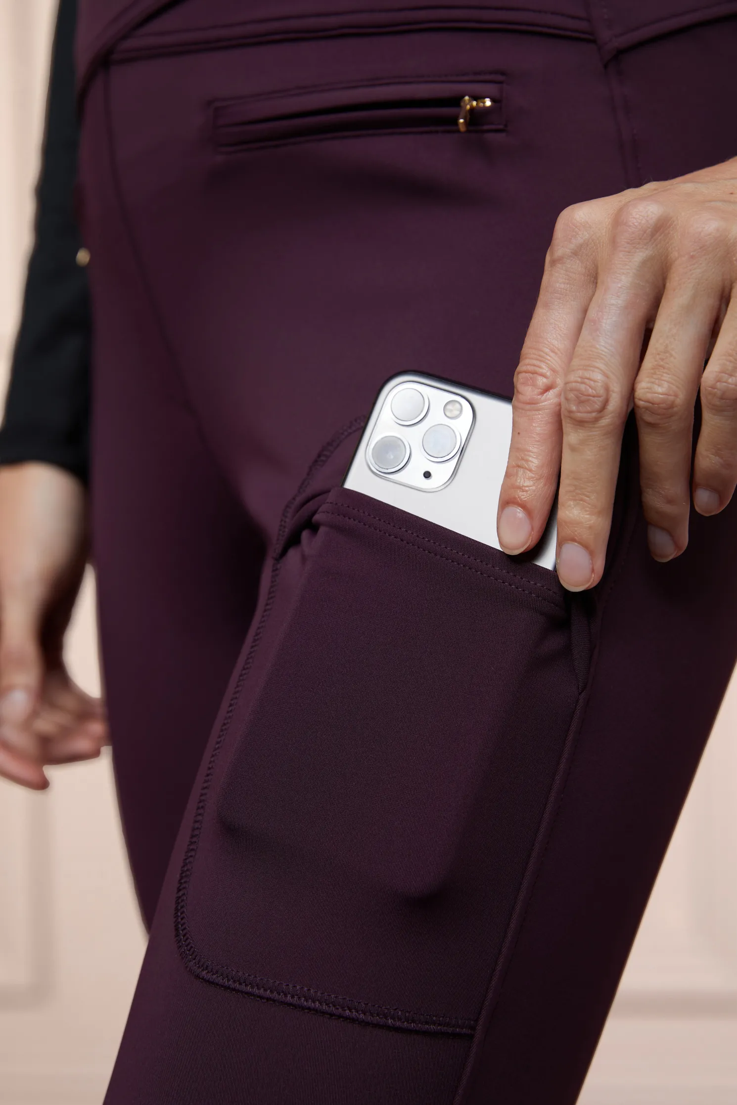 Cooper Training Breeches (Aubergine)