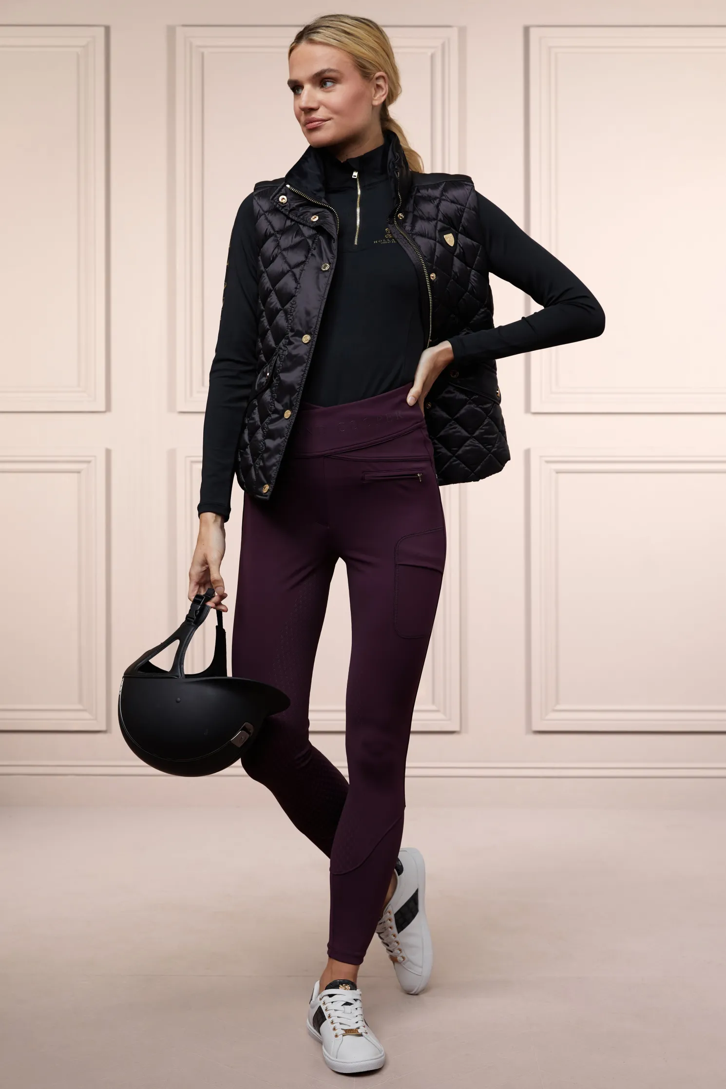 Cooper Training Breeches (Aubergine)