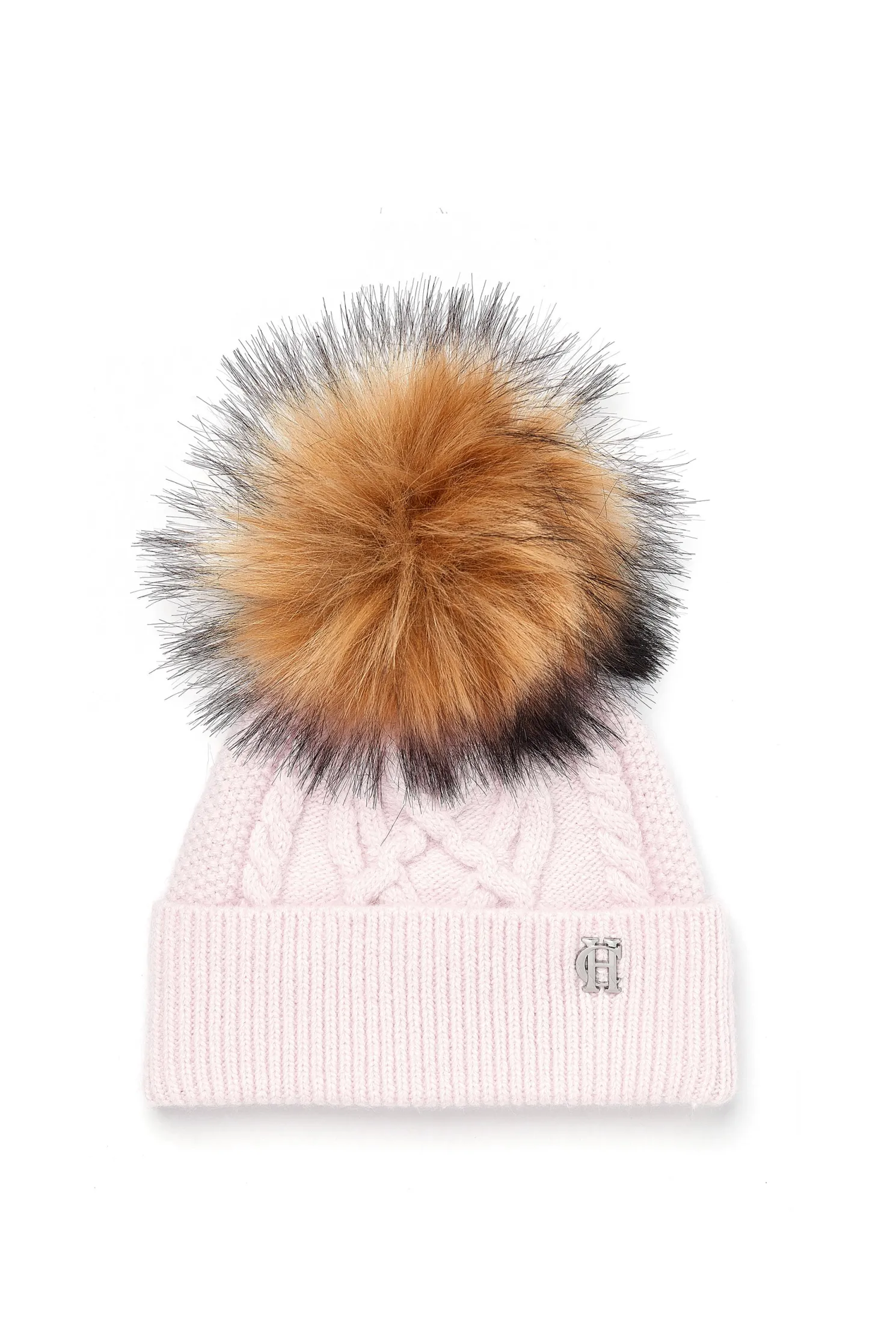 Cortina Bobble Hat (Soft Pink)