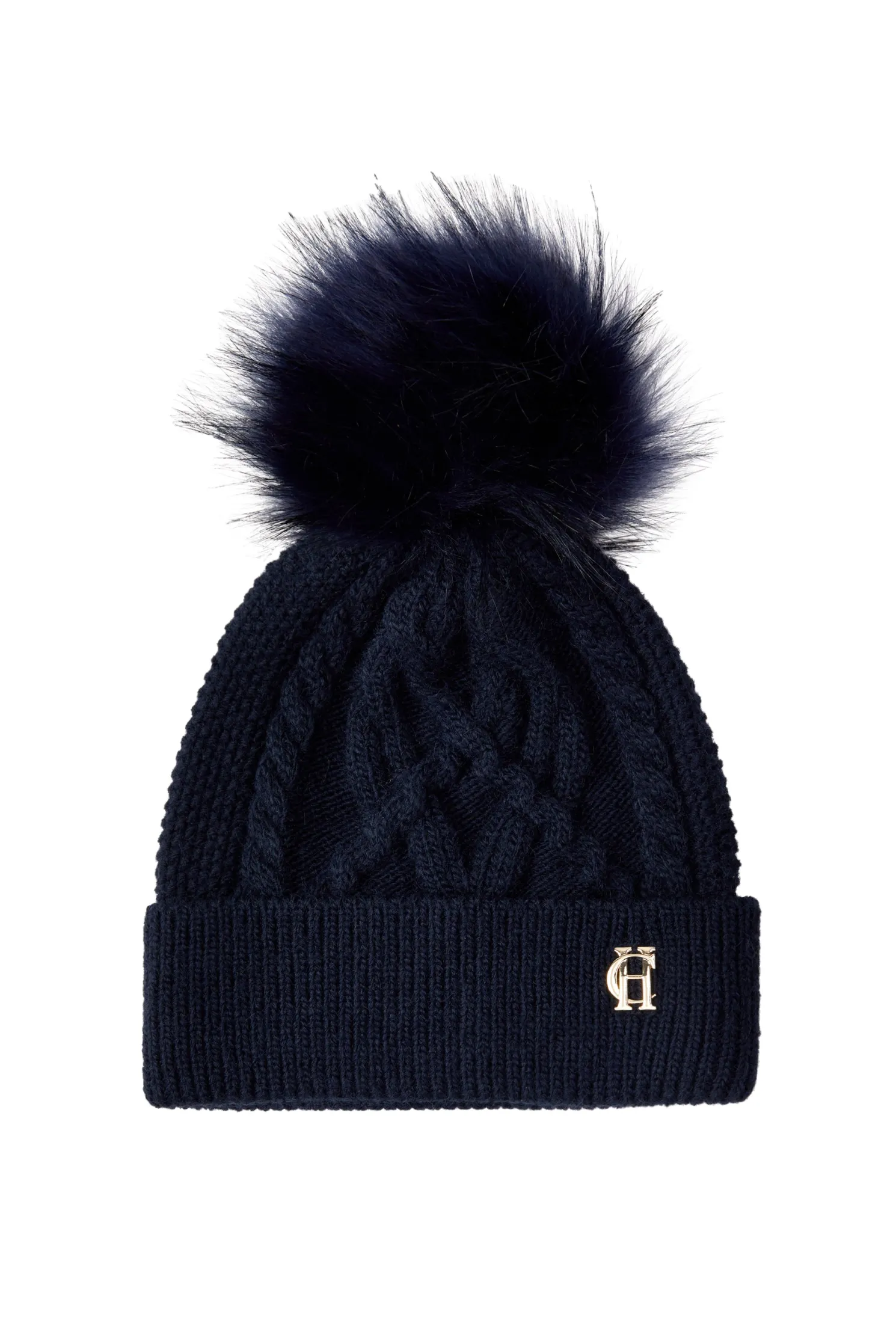 Cortina Bobble Hat (Ink Navy)