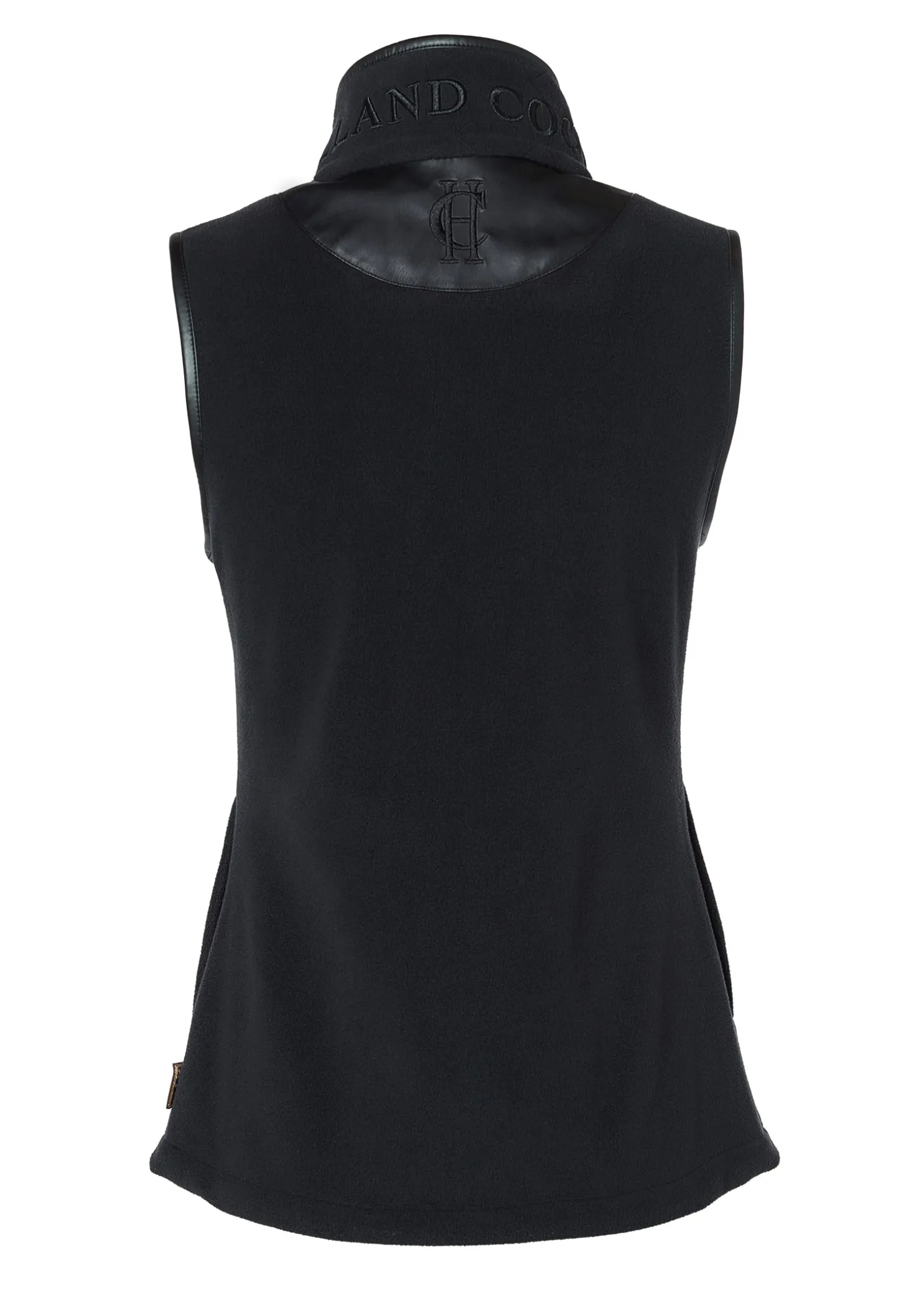 Country Fleece Gilet (Black)