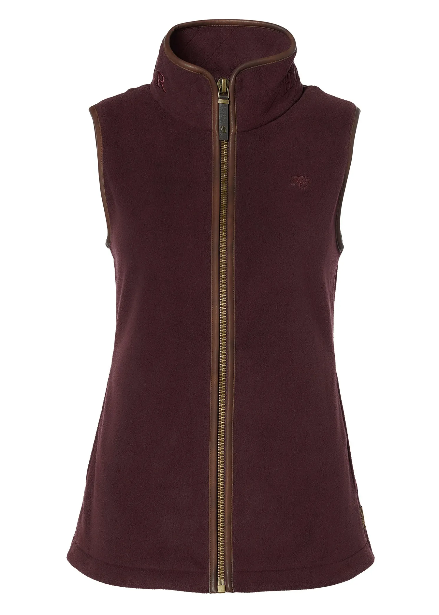 Country Fleece Gilet (Mulberry)