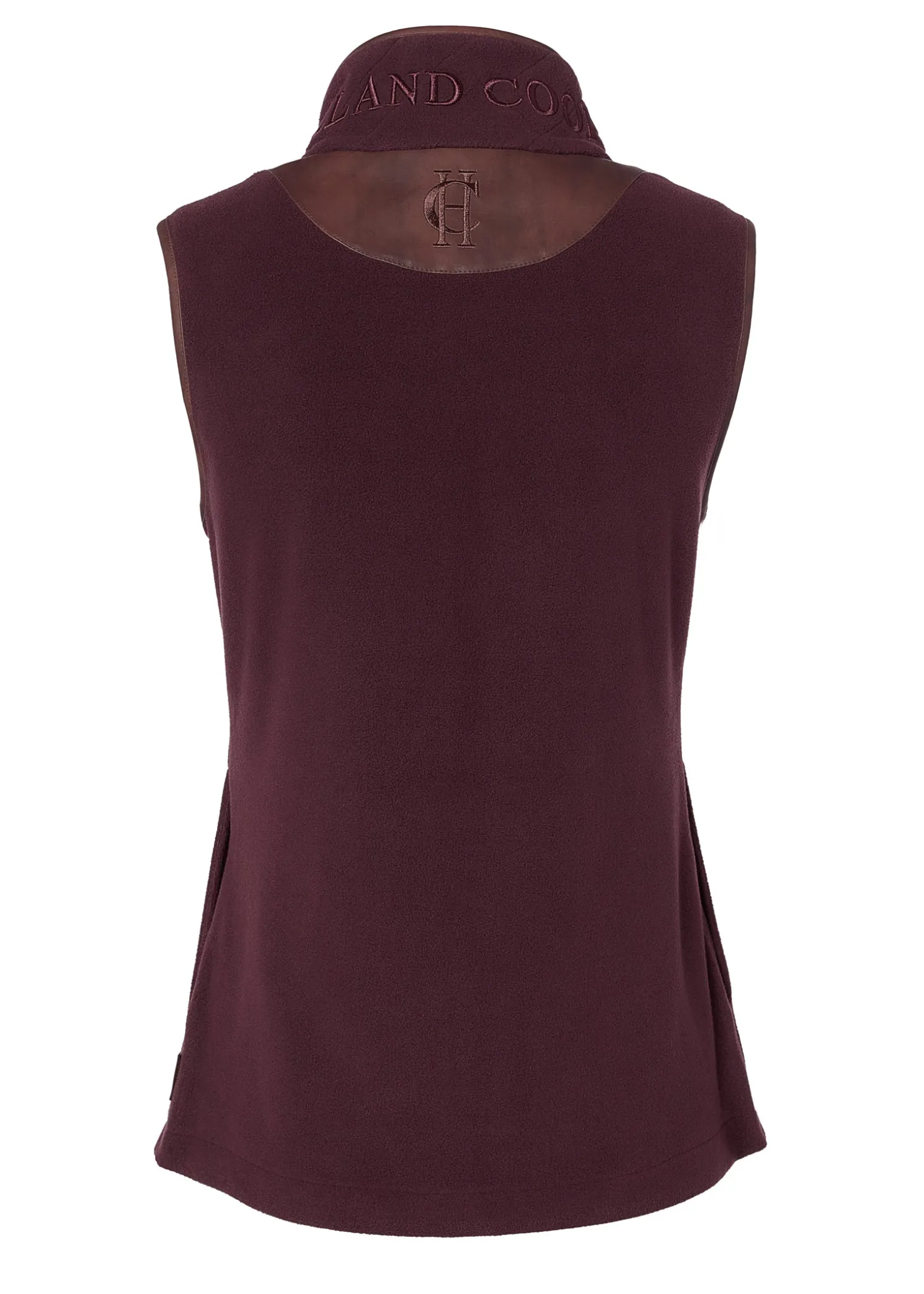 Country Fleece Gilet (Mulberry)