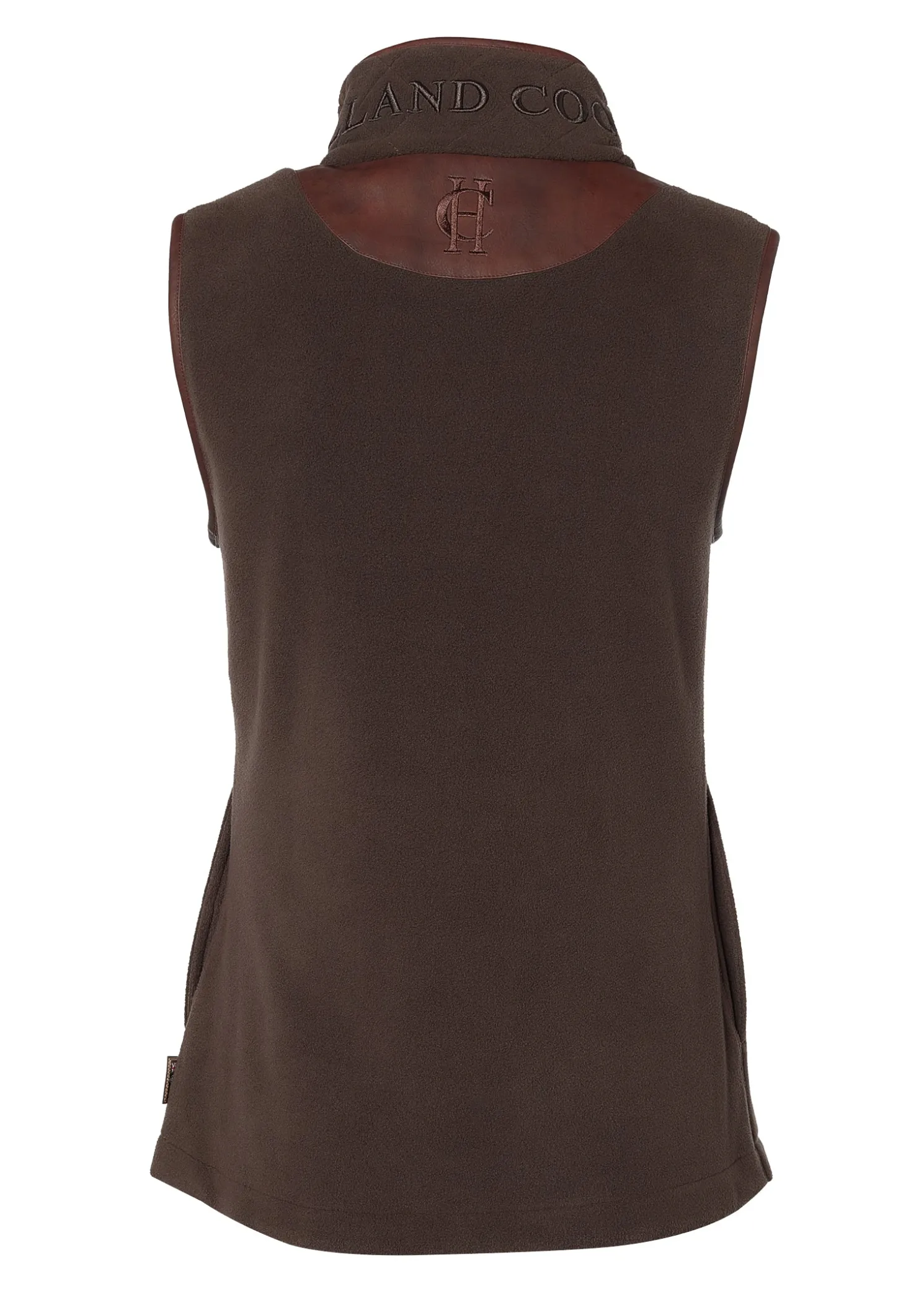 Country Fleece Gilet (Chocolate)