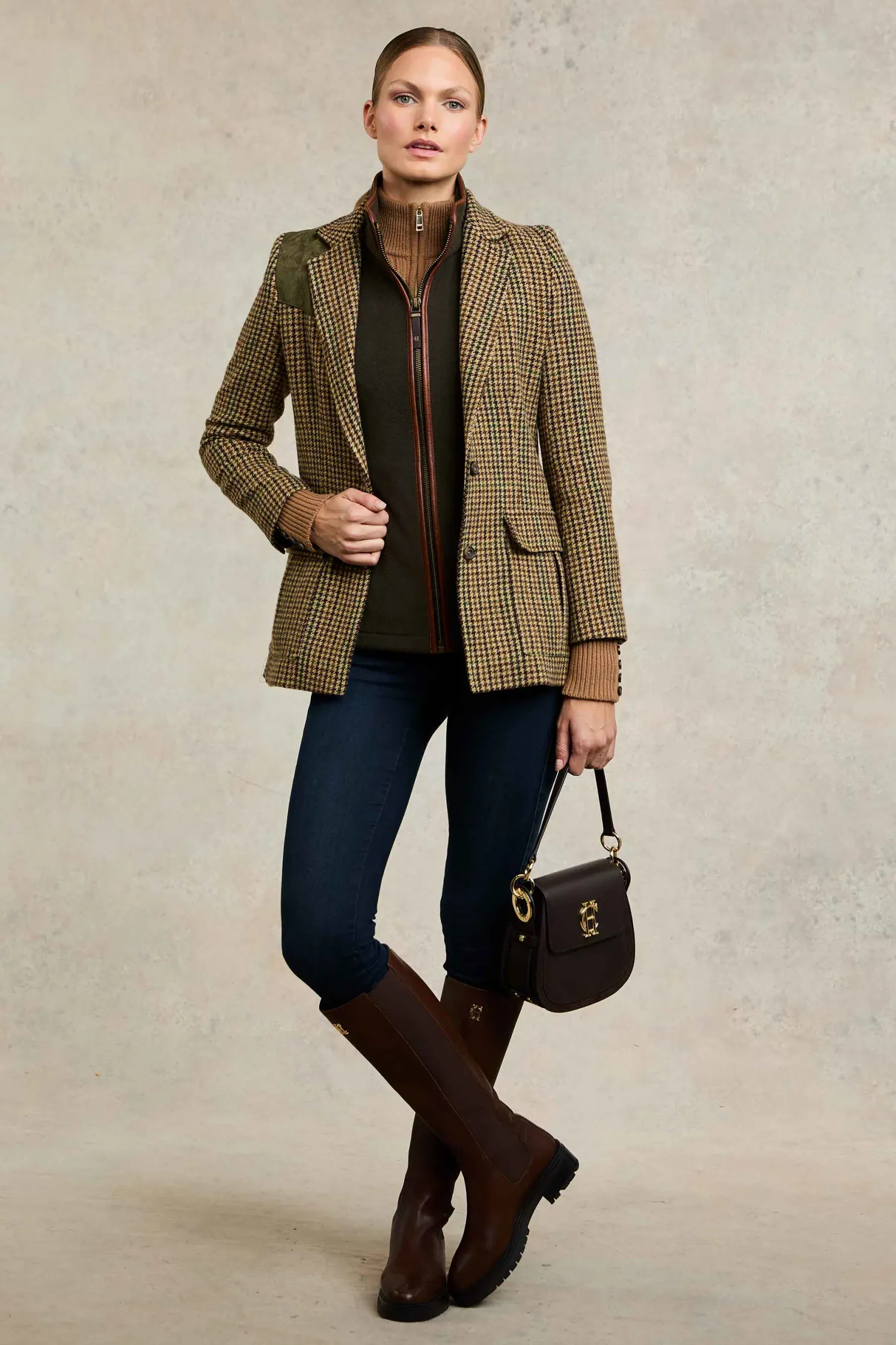 Country Fleece Gilet (Khaki)