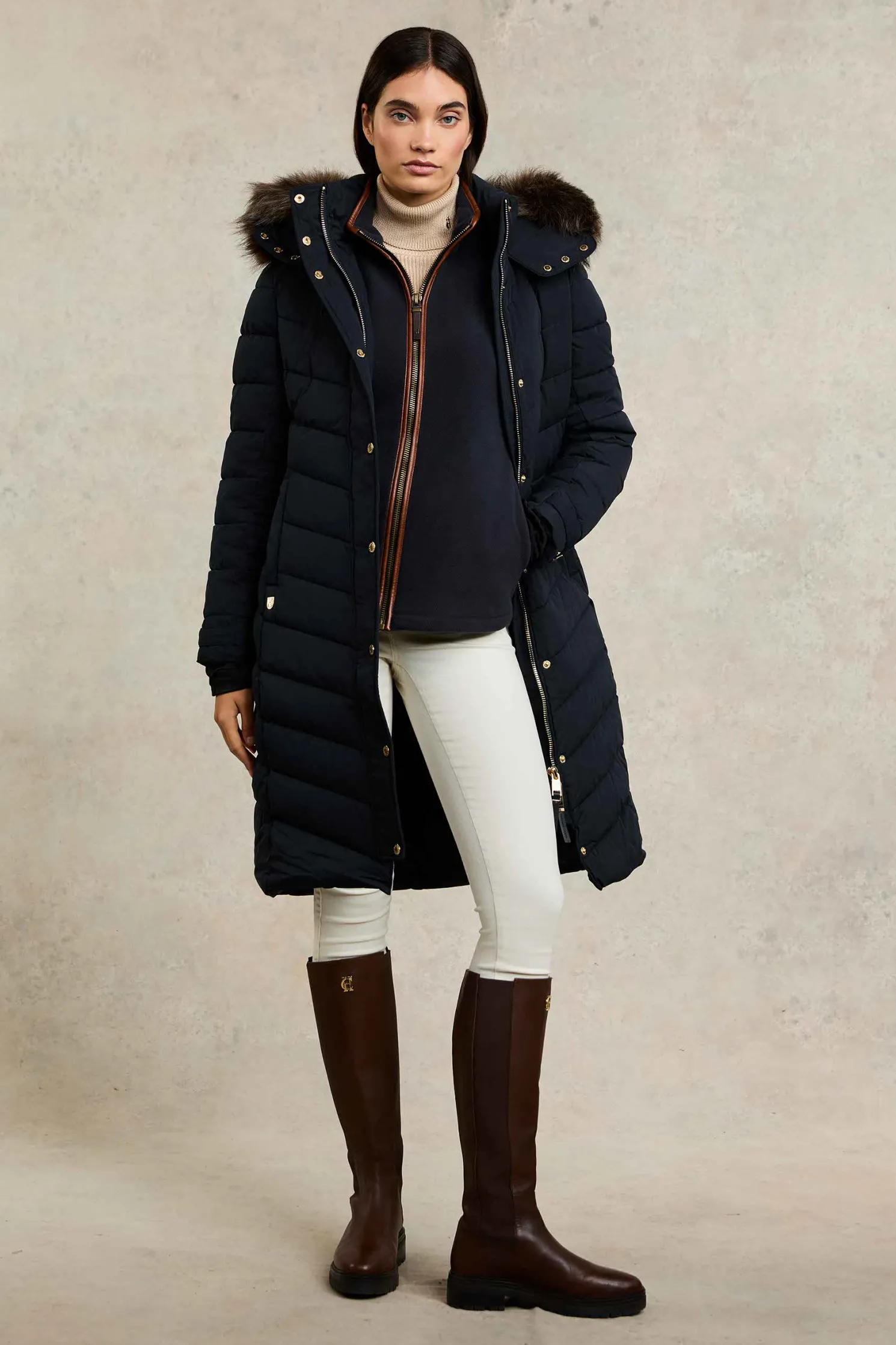 Country Fleece Gilet (Ink Navy)