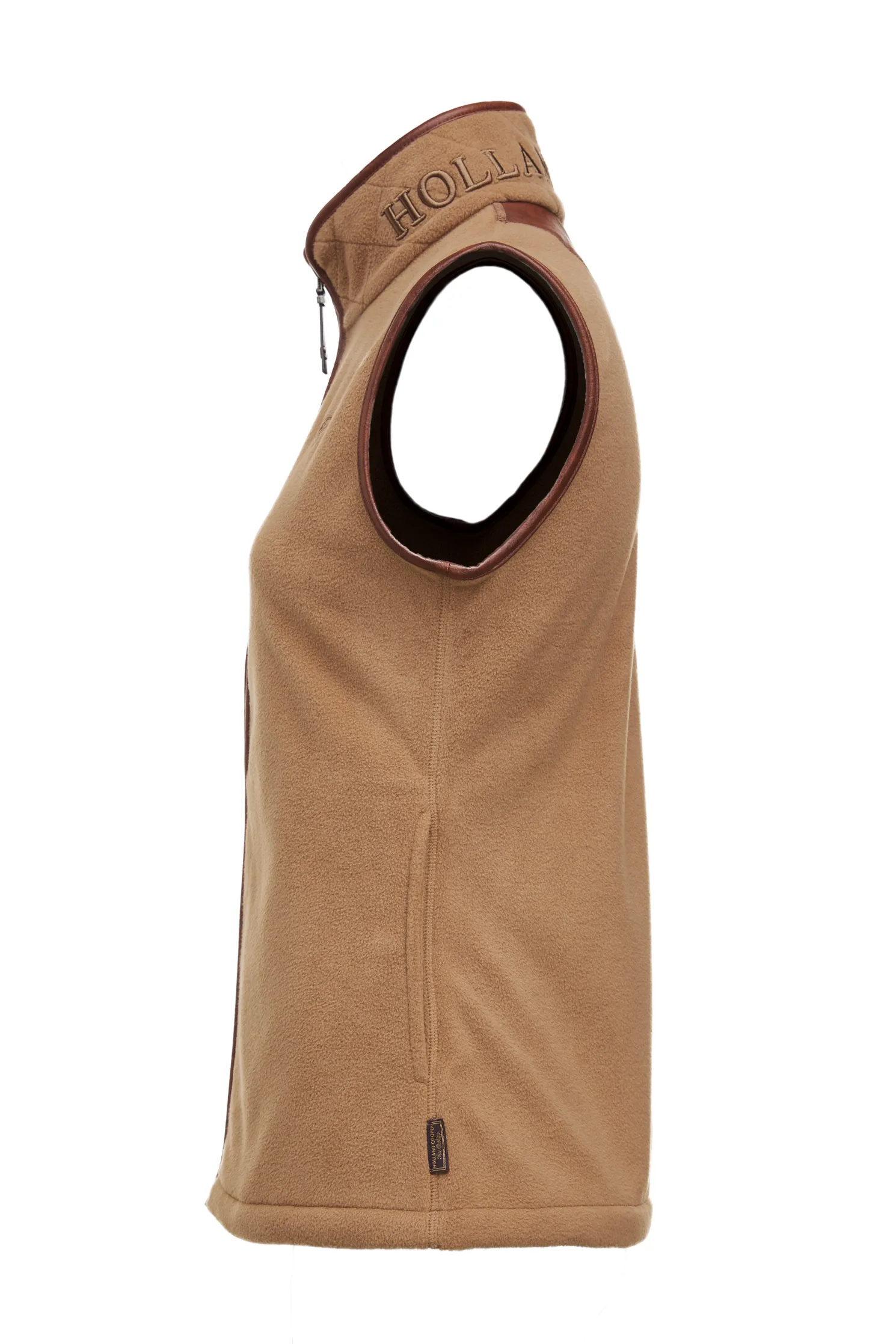 Country Fleece Gilet (Coffee)