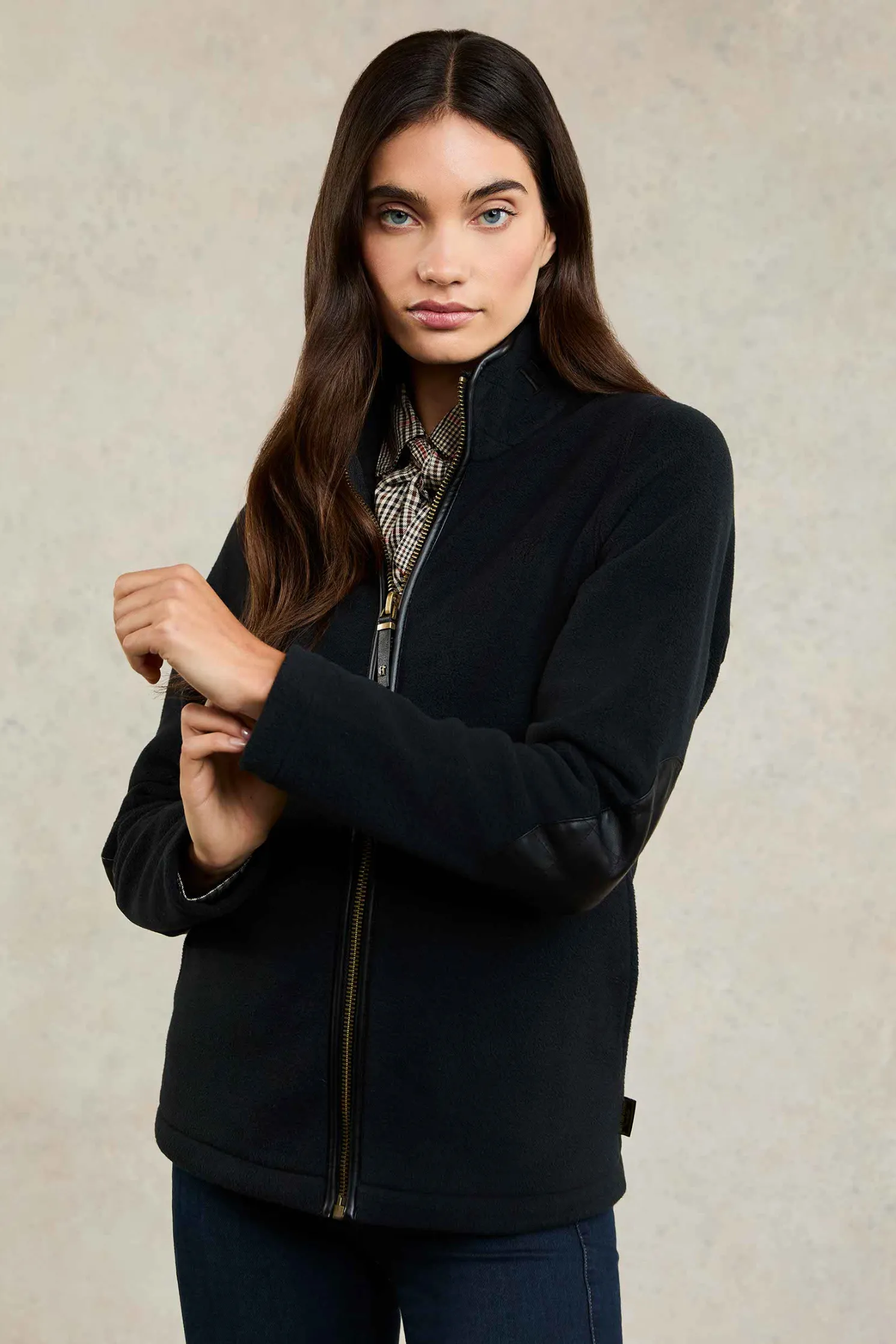 Country Fleece Jacket (Black)