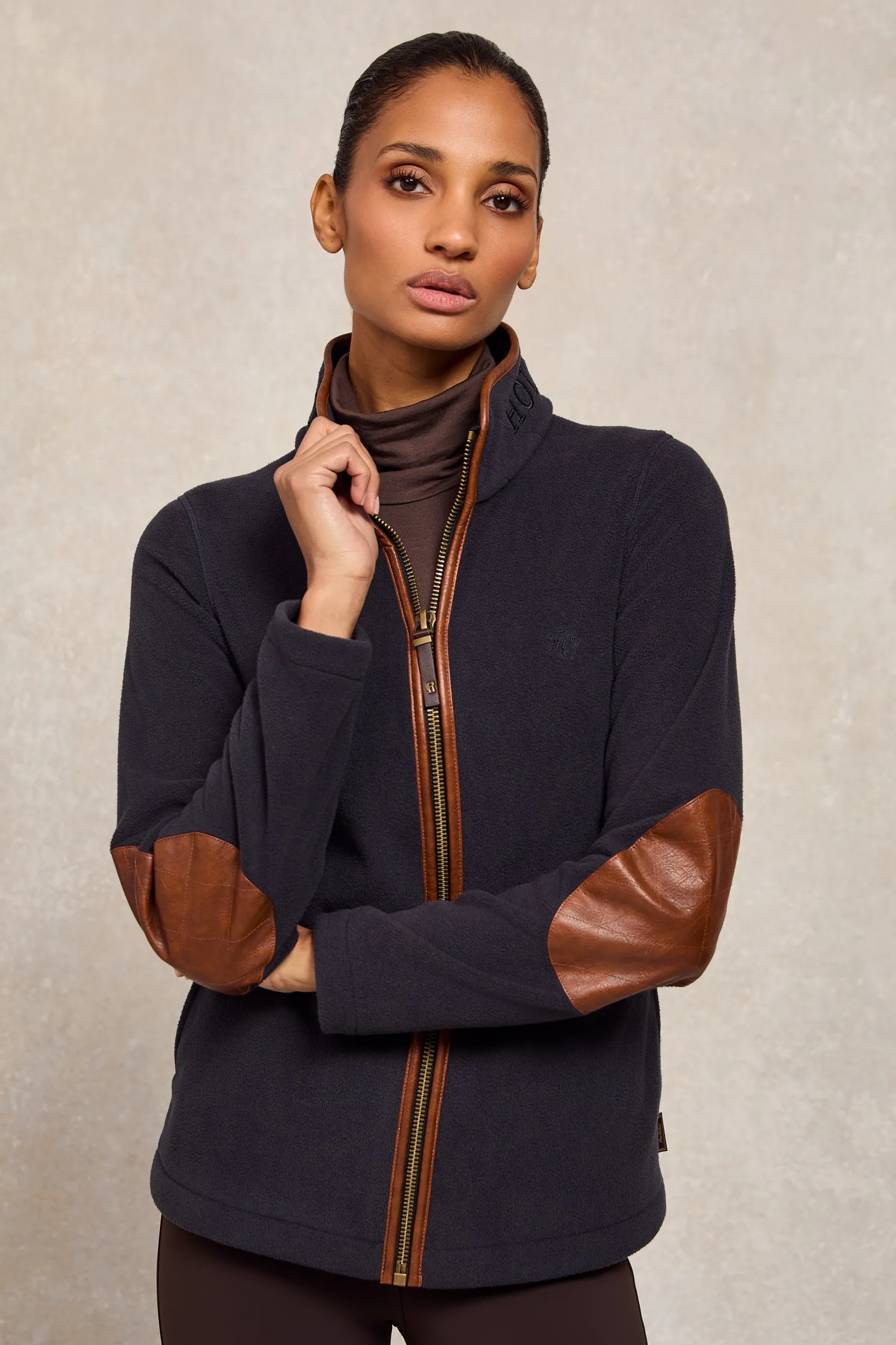 Country Fleece Jacket (Ink Navy)