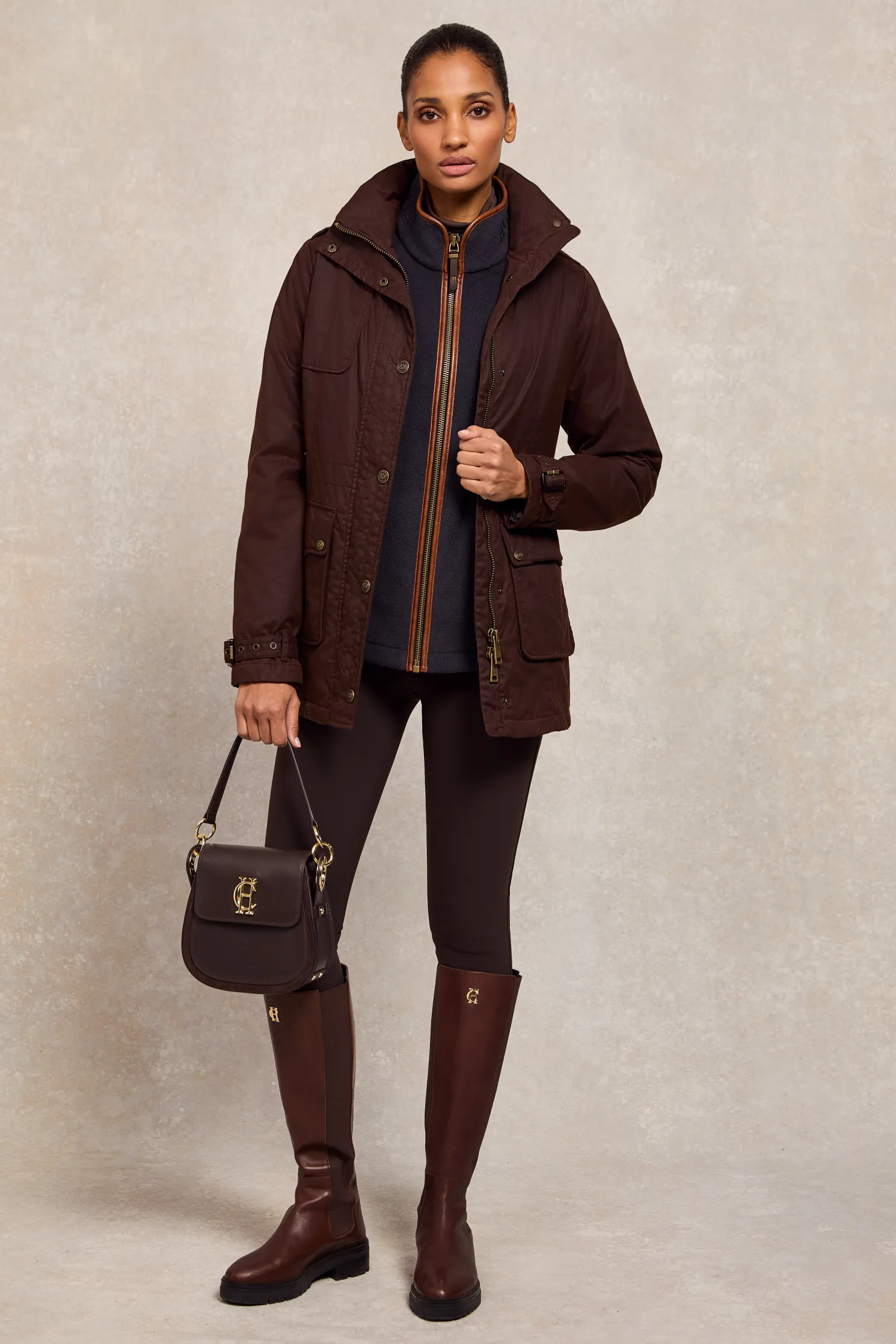 Country Fleece Jacket (Ink Navy)