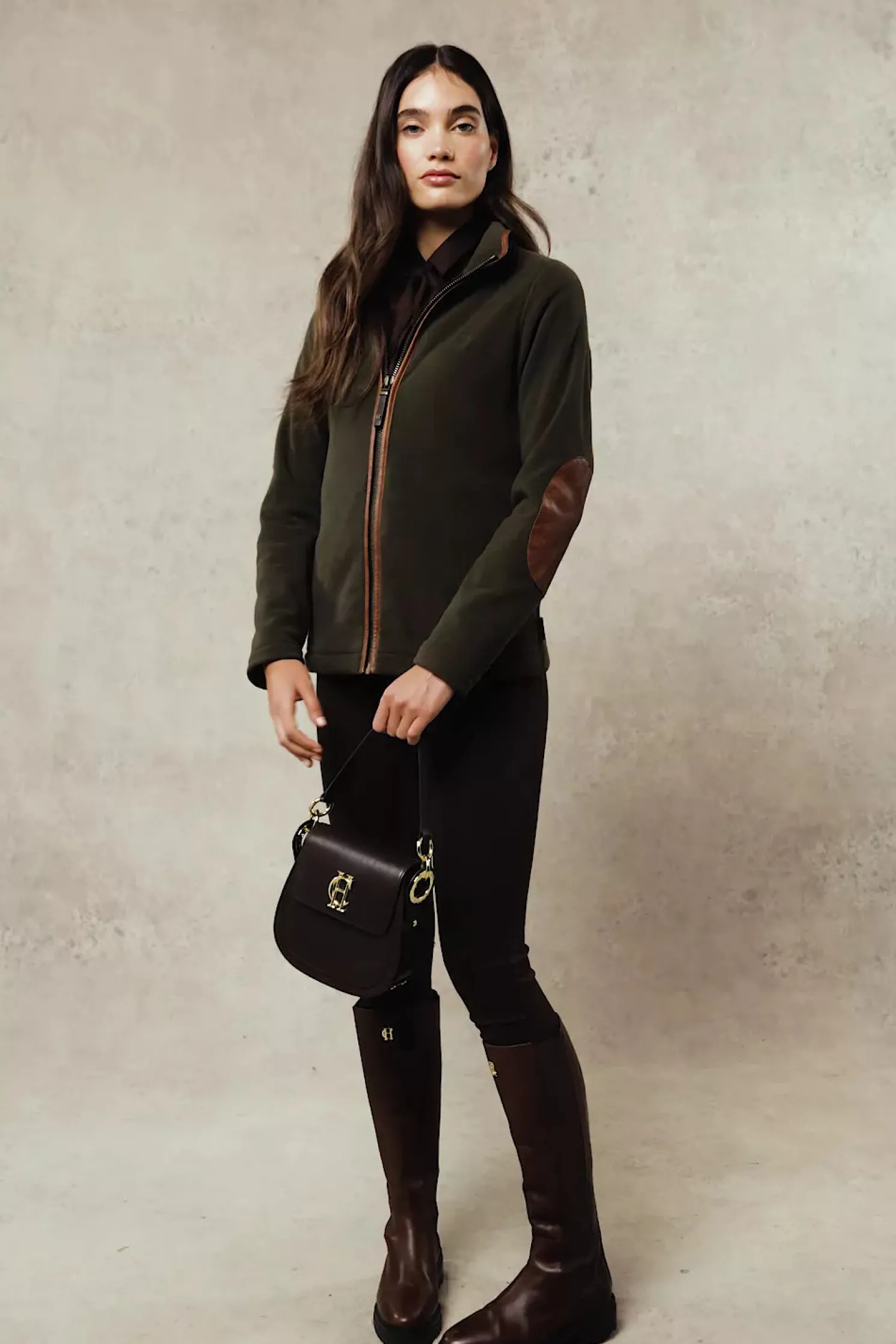 Country Fleece Jacket (Khaki)