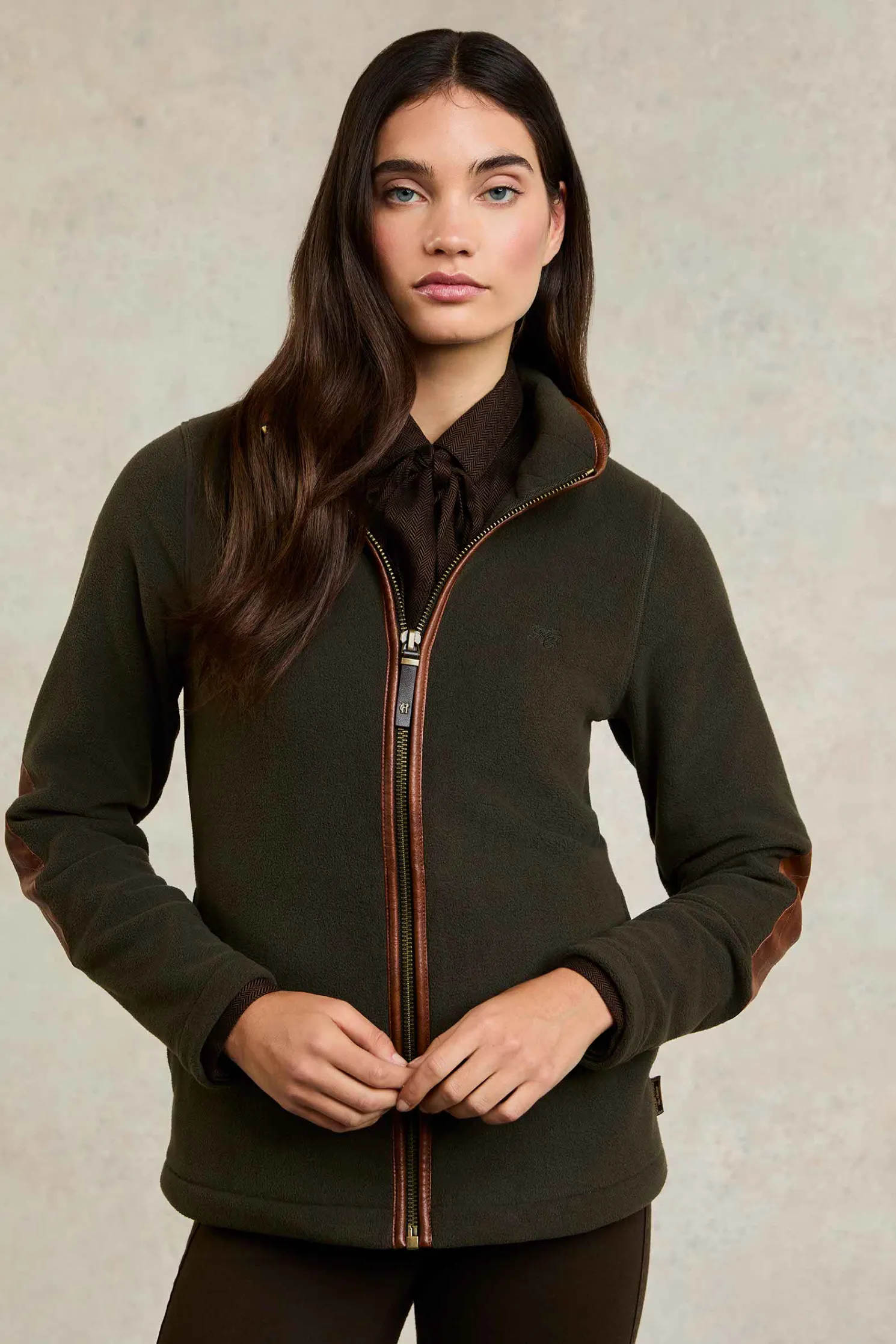 Country Fleece Jacket (Khaki)