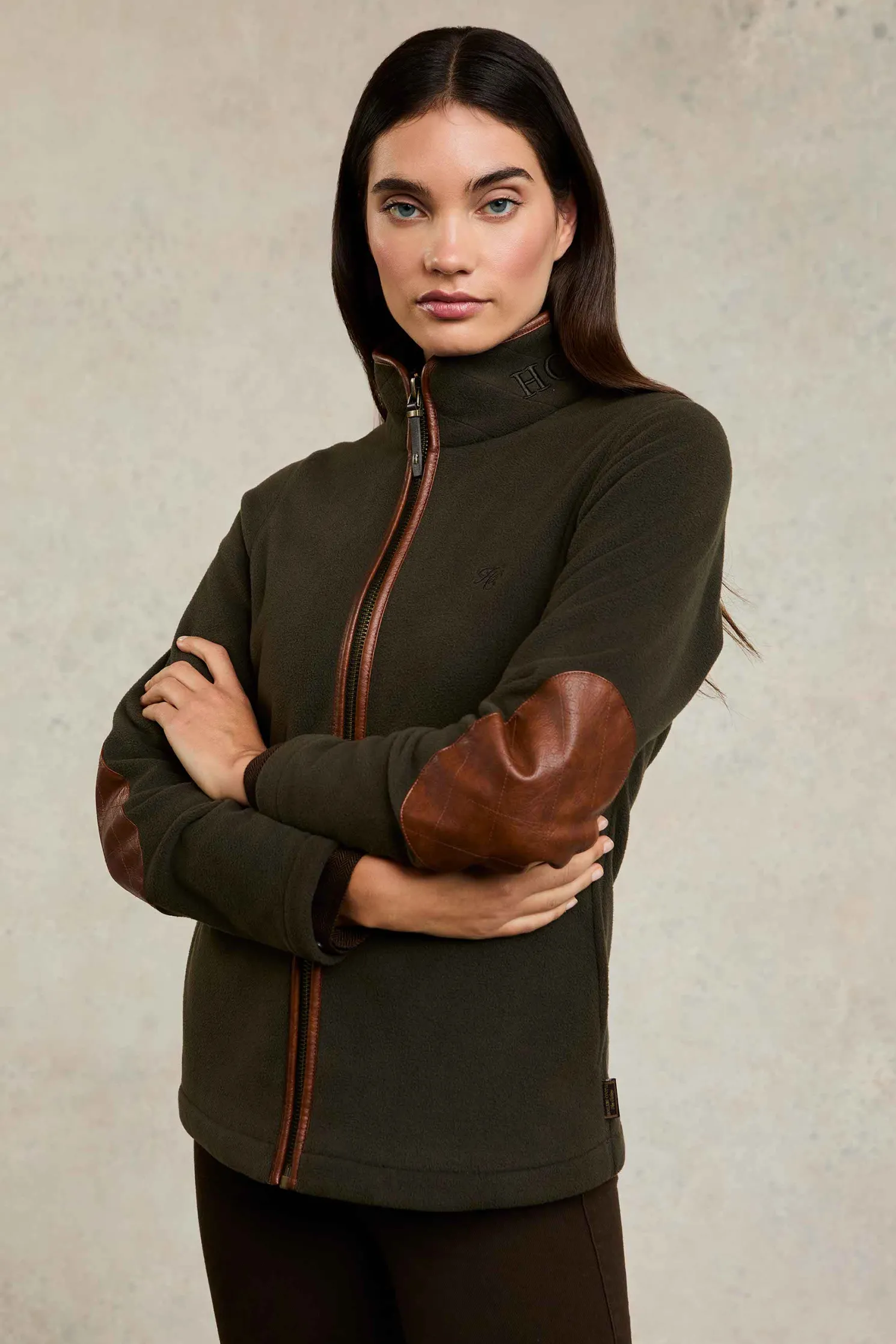 Country Fleece Jacket (Khaki)