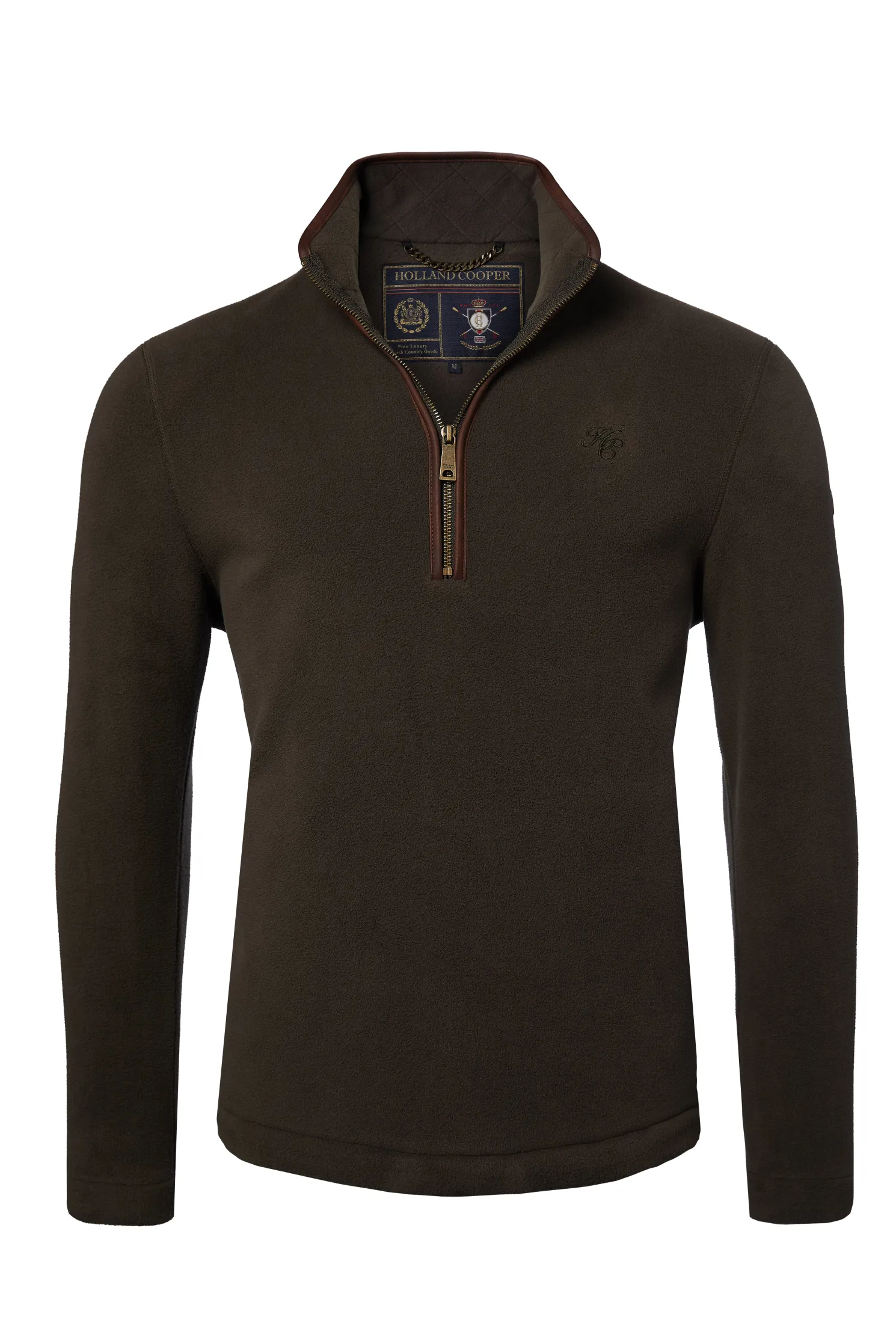Country Fleece Quarter Zip (Khaki)