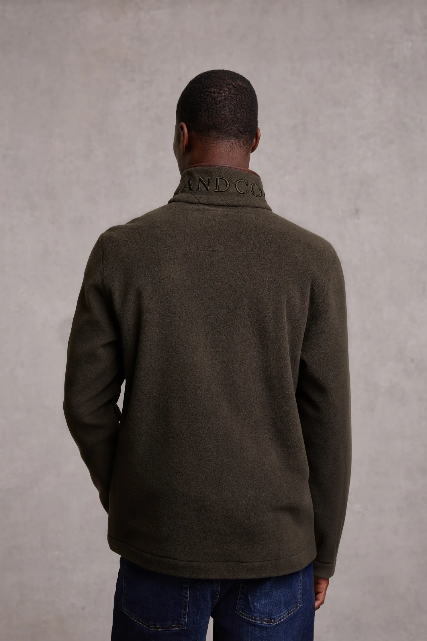 Country Fleece Quarter Zip (Khaki)