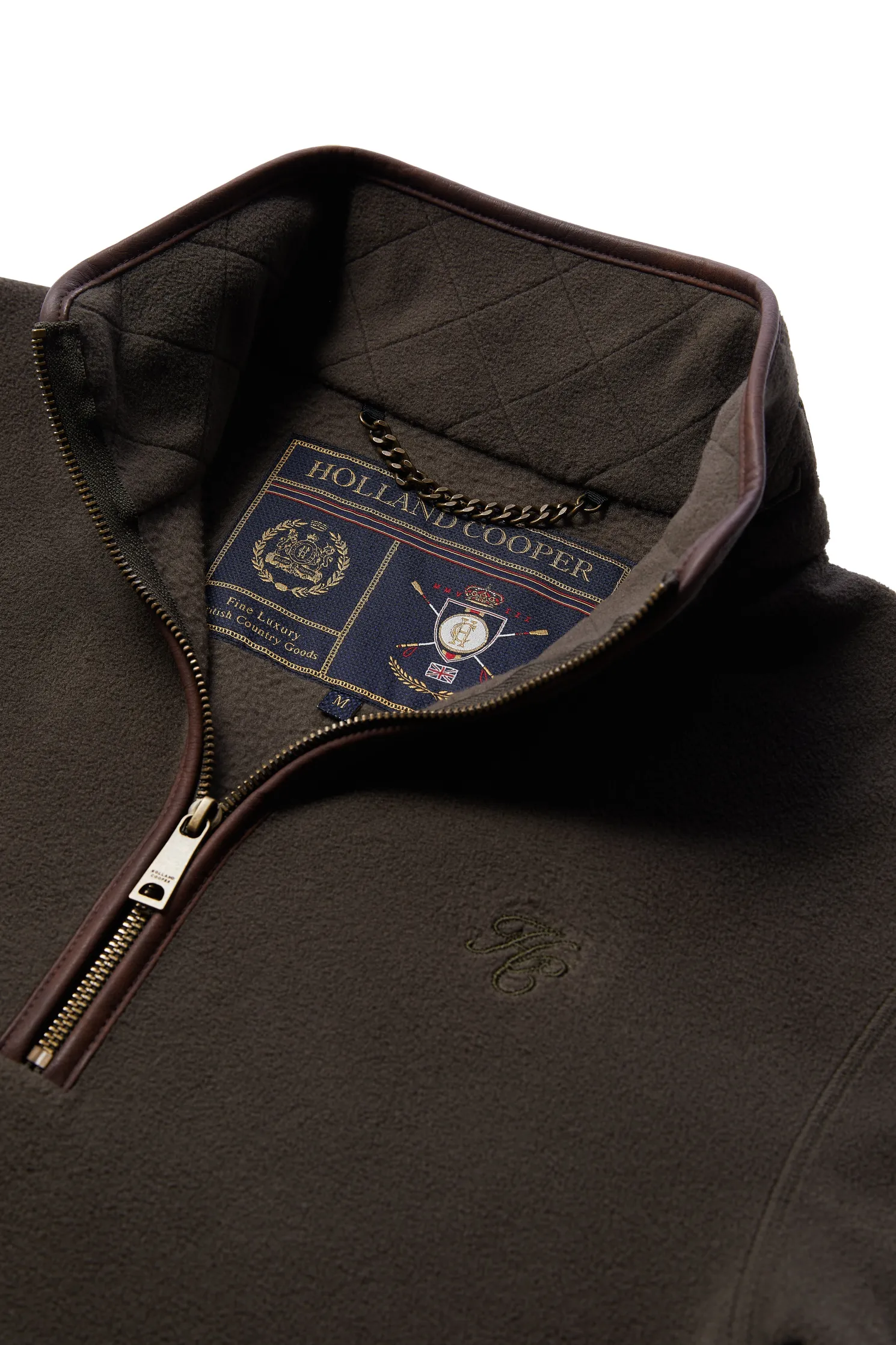 Country Fleece Quarter Zip (Khaki)