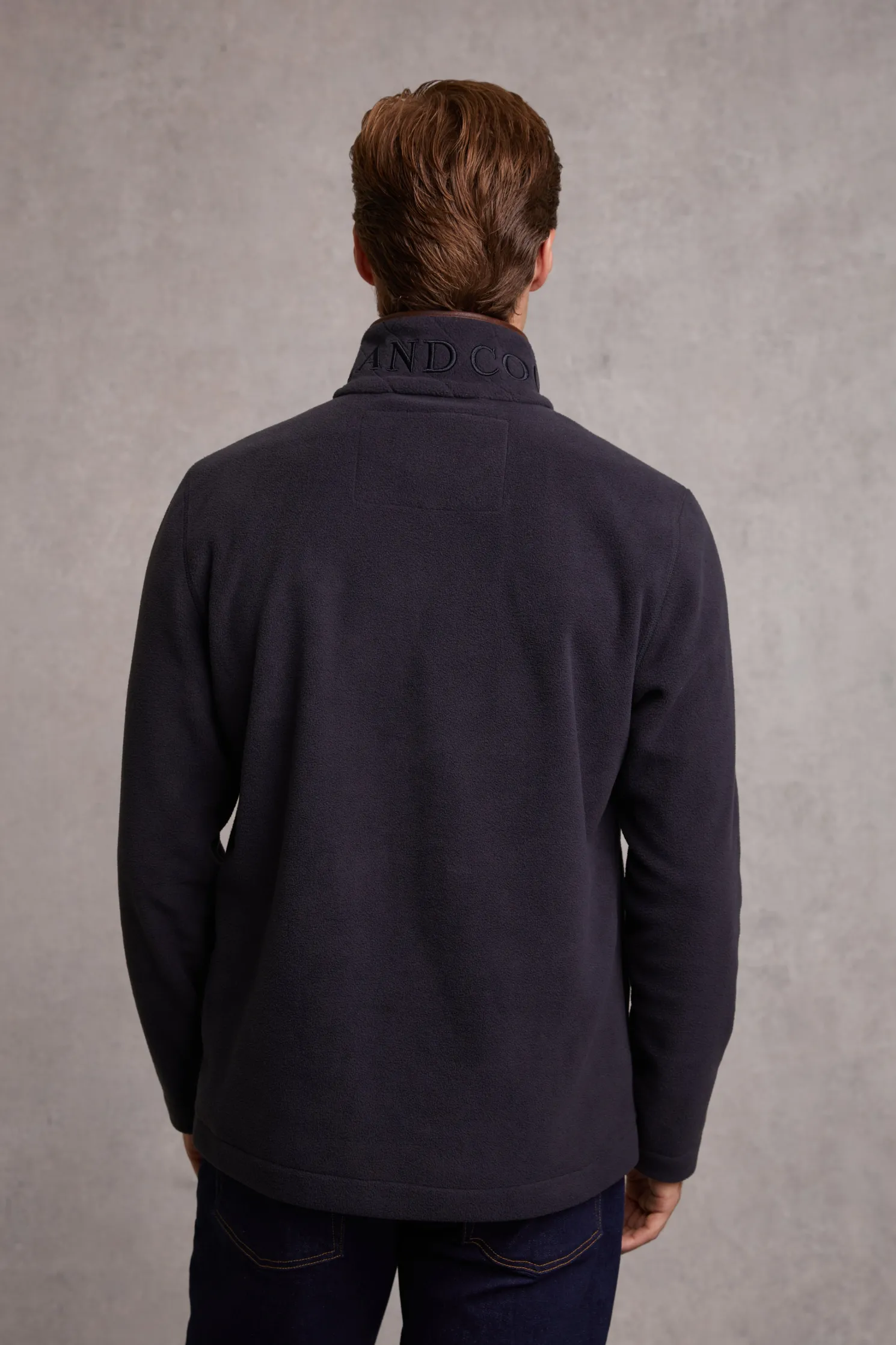 Country Fleece Quarter Zip (Ink Navy)