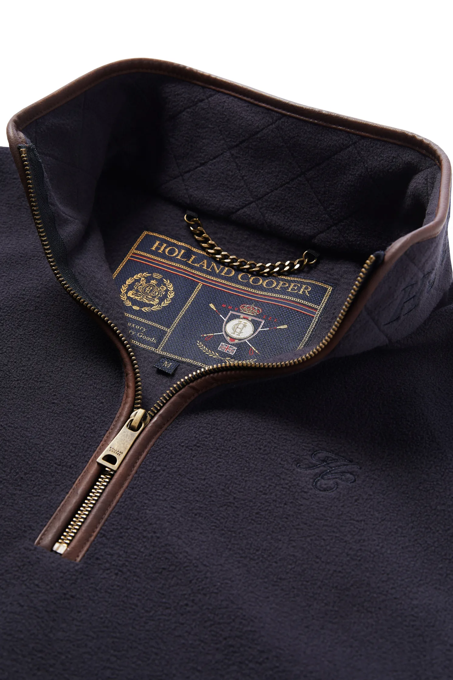 Country Fleece Quarter Zip (Ink Navy)