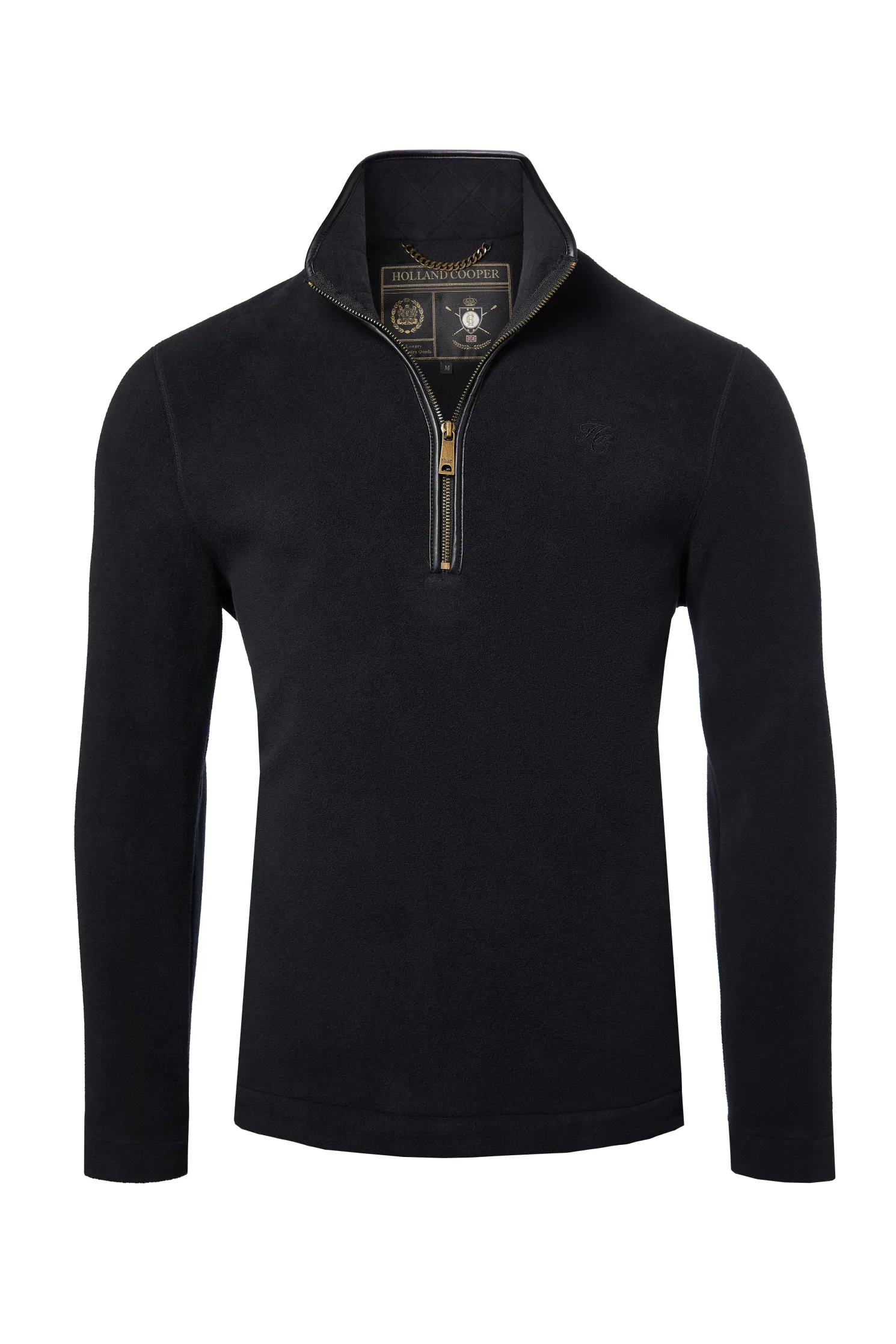 Country Fleece Quarter Zip (Black)