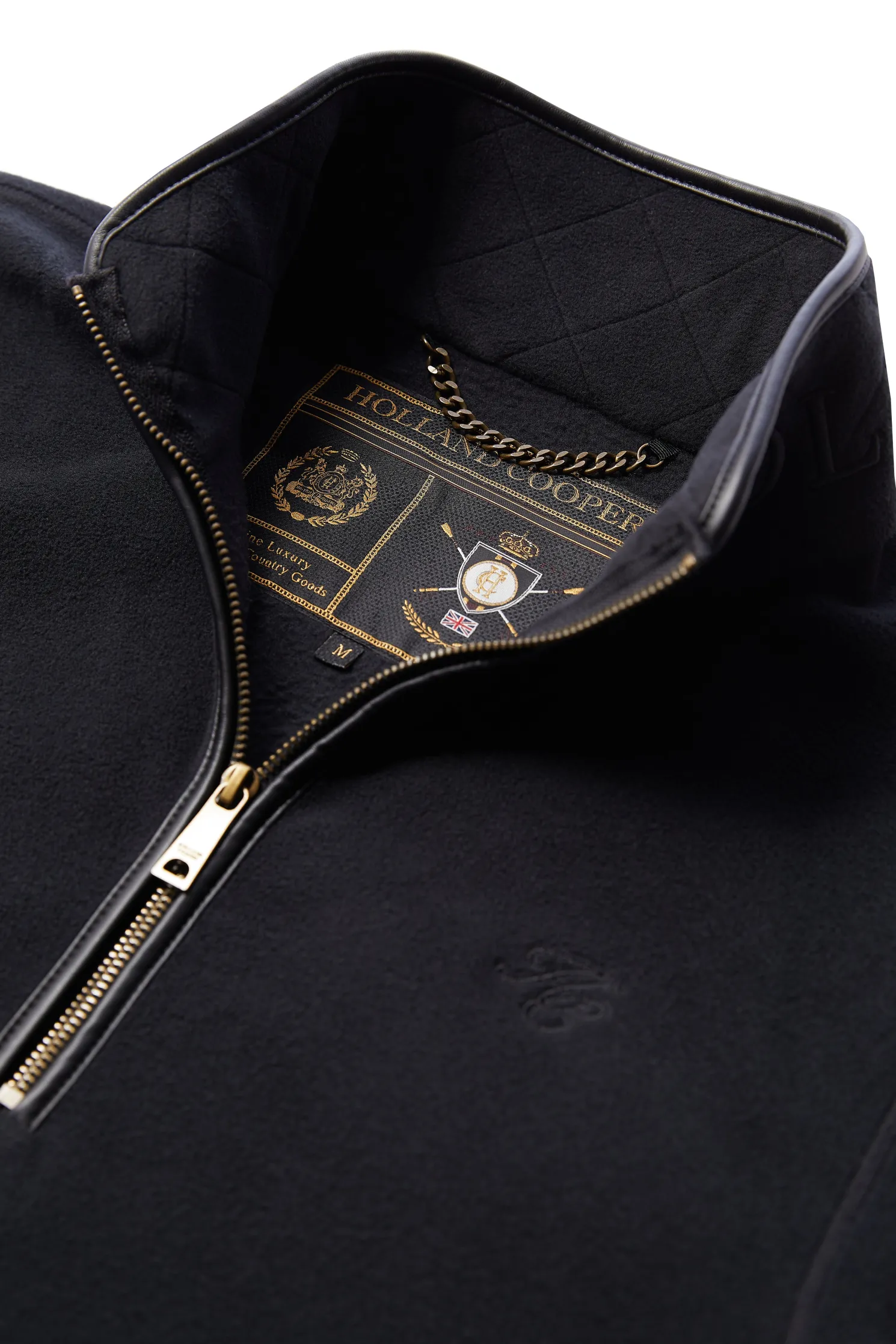 Country Fleece Quarter Zip (Black)