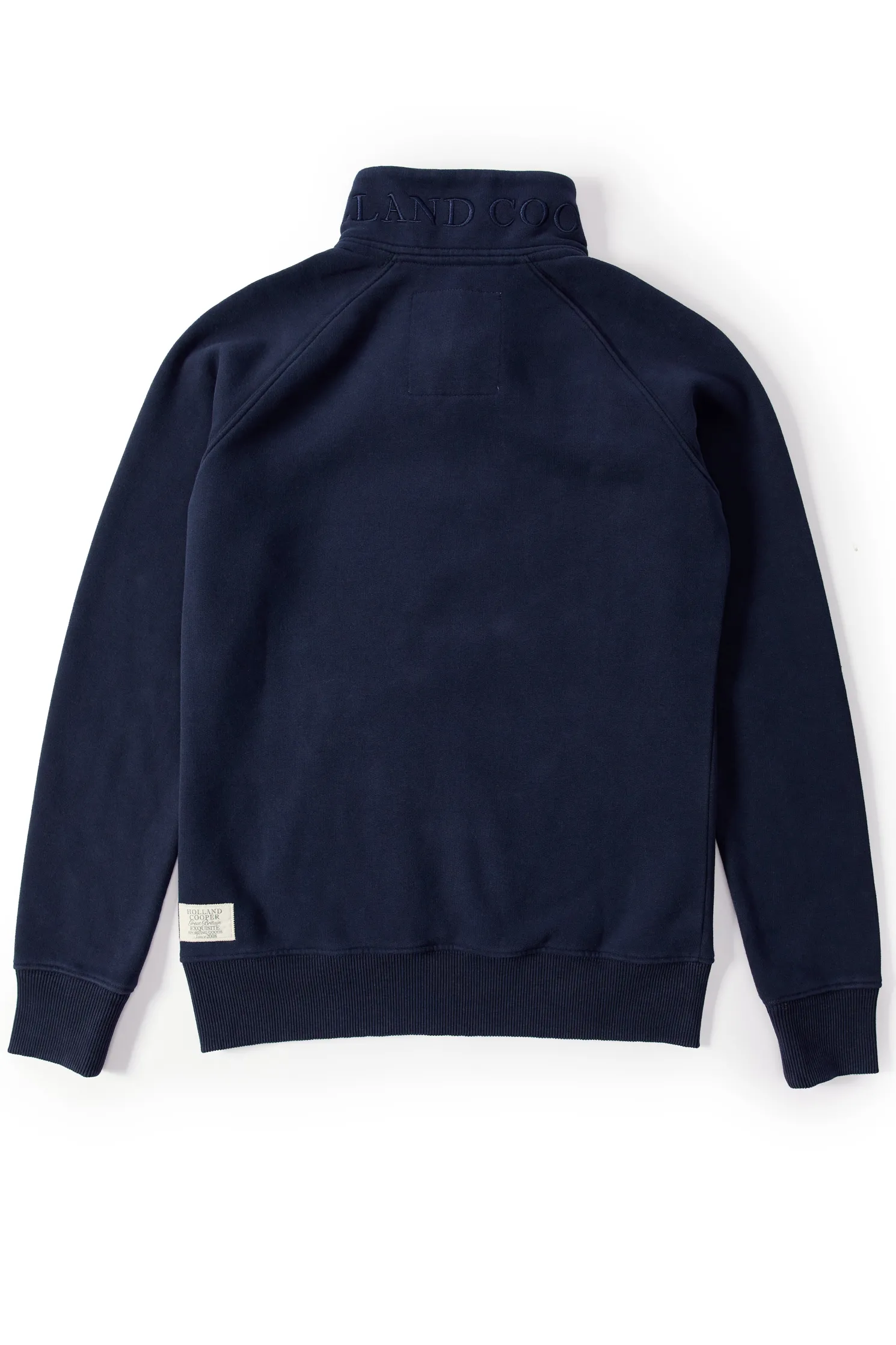 Crest Zip Henley (Ink Navy)