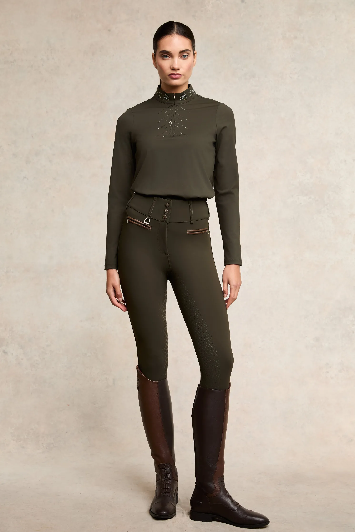 Crystal Base Layer (Dark Olive)