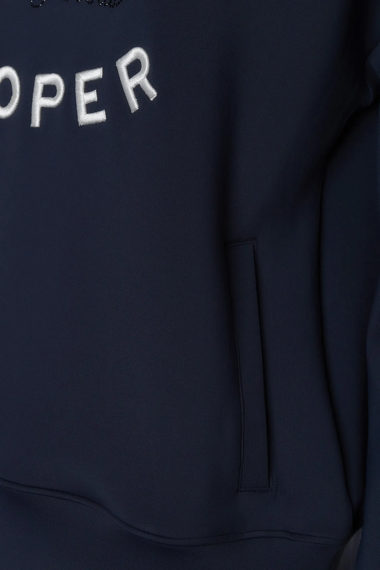 Crystal Crew Neck Sweat (Ink Navy)