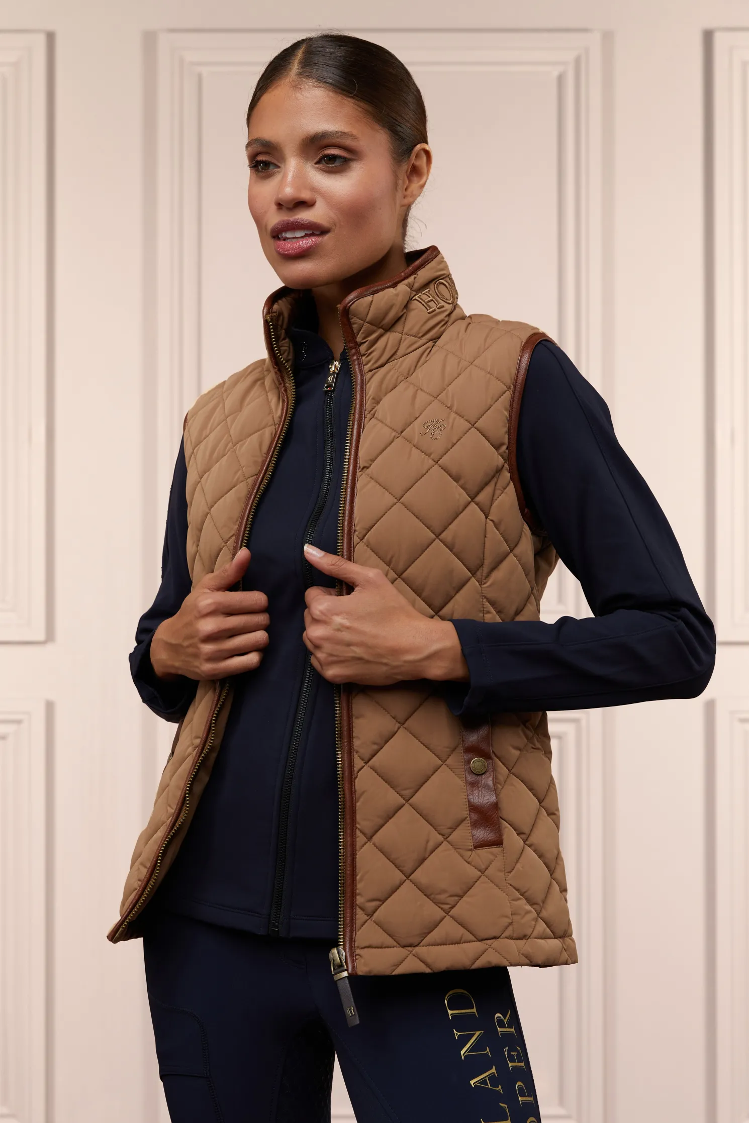 Crystal Zip Jacket (Ink Navy)