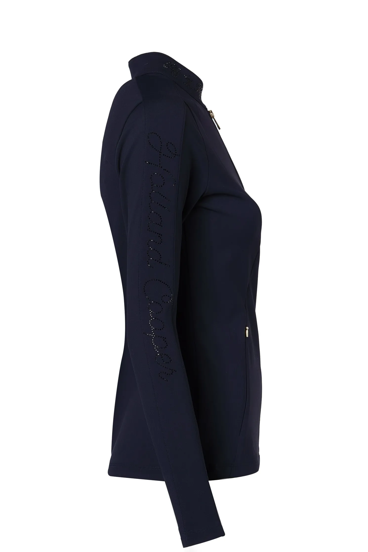 Crystal Zip Jacket (Ink Navy)