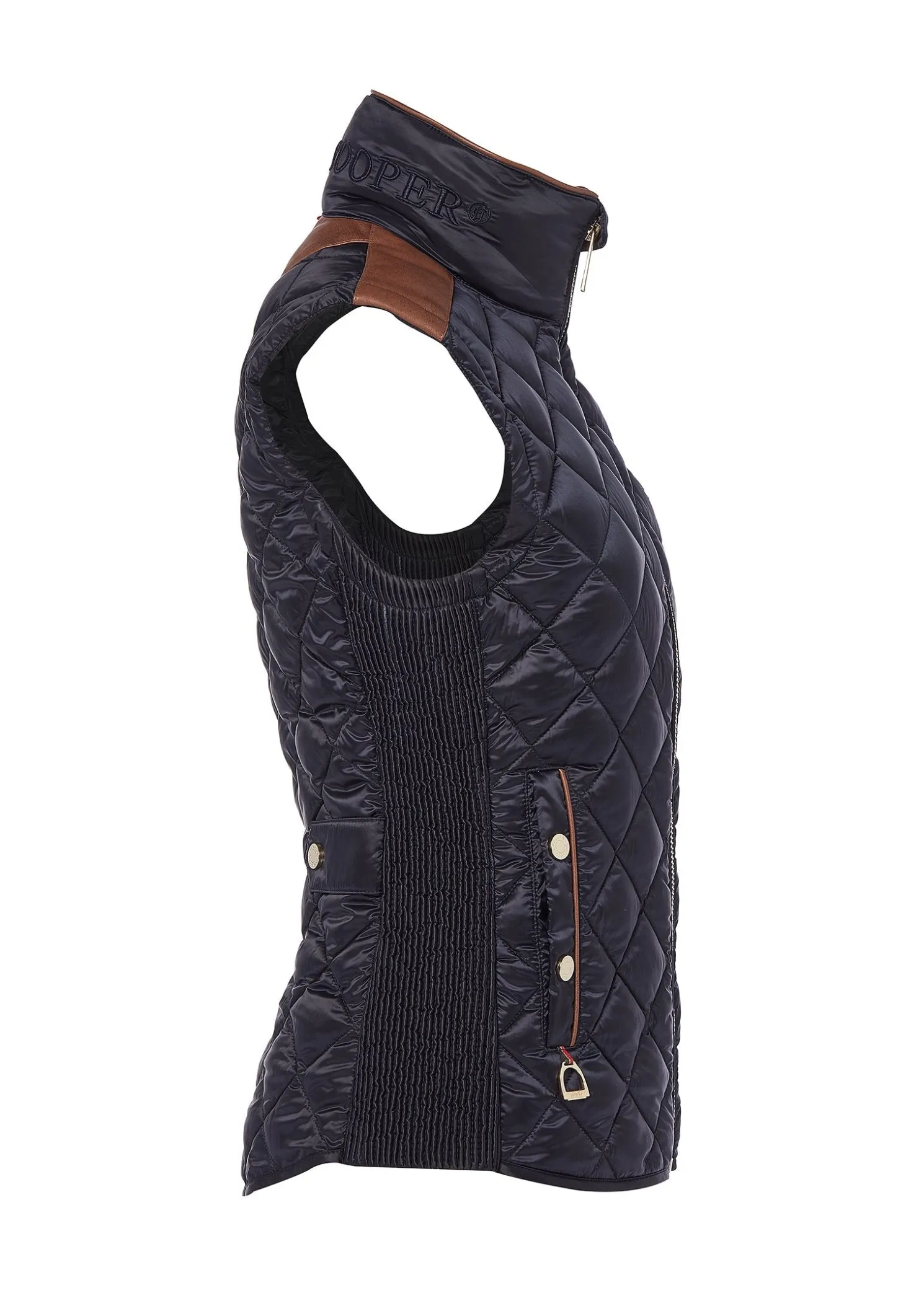 Diamond Quilt Classic Gilet (Ink Navy)