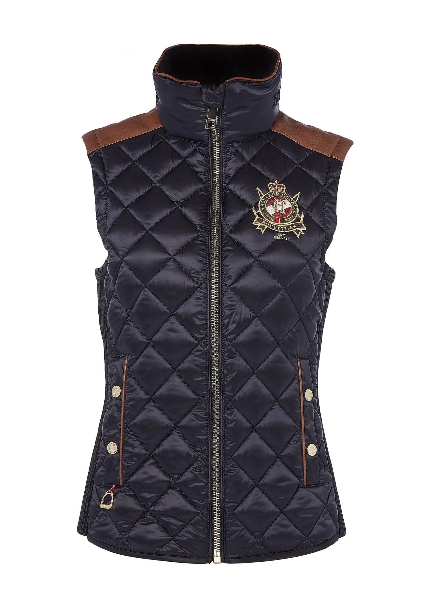 Diamond Quilt Classic Gilet (Ink Navy)
