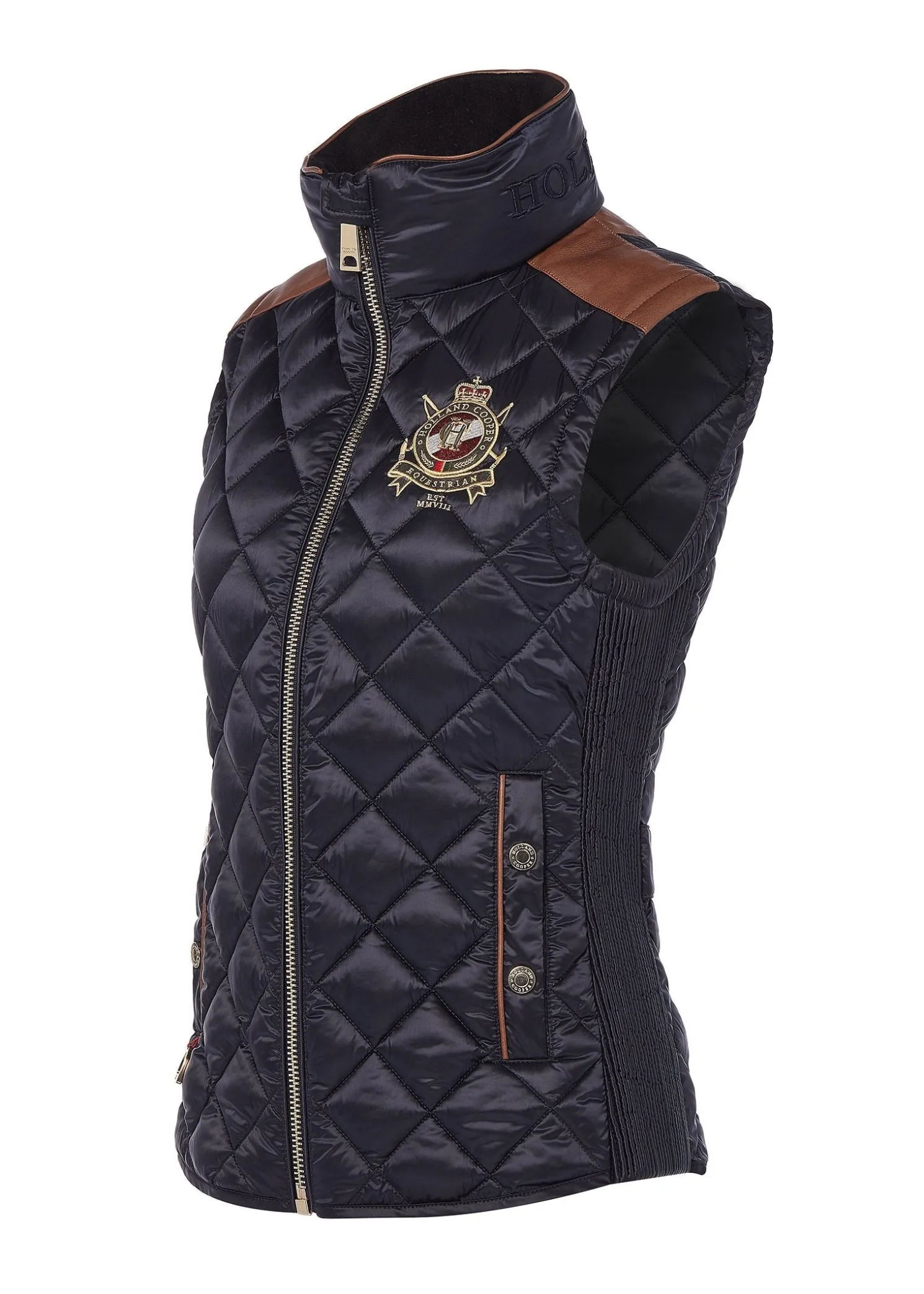 Diamond Quilt Classic Gilet (Ink Navy)