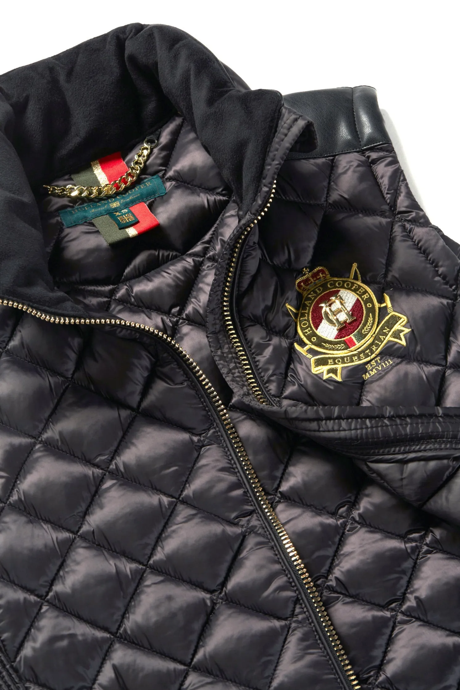 Diamond Quilt Classic Gilet (Black)