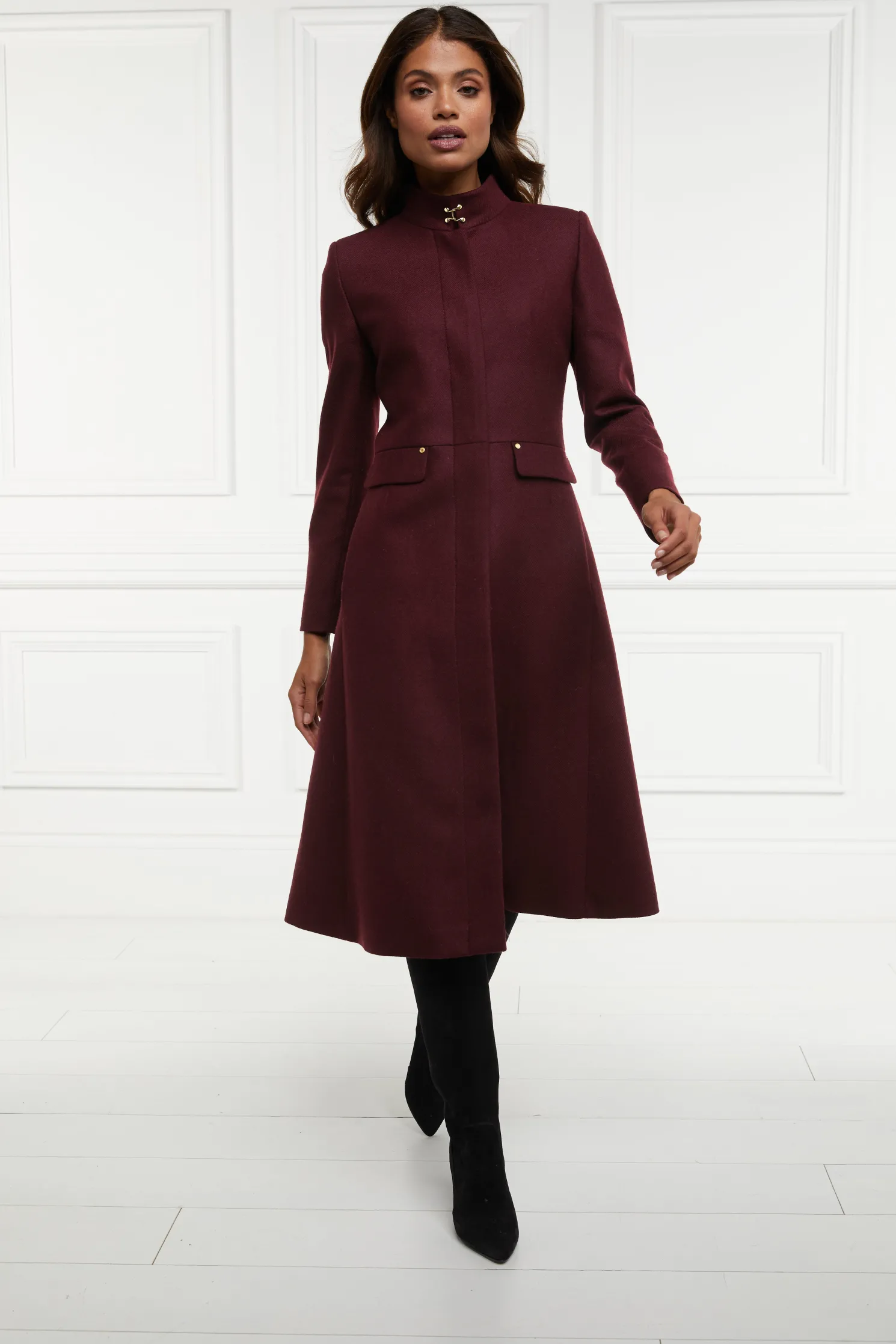 Dowdeswell Coat (Mulberry)