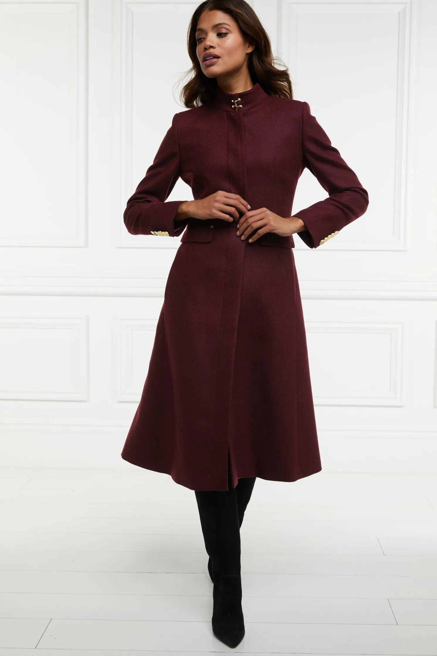 Dowdeswell Coat (Mulberry)