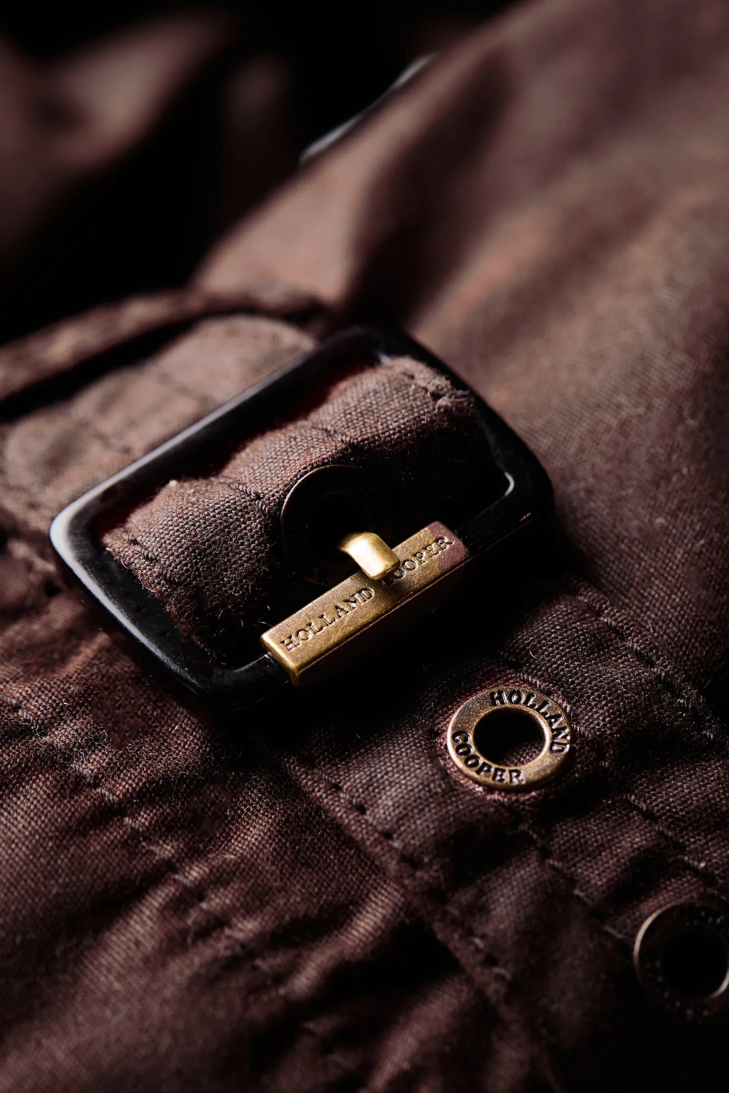 Durham Wax Jacket (Chocolate)