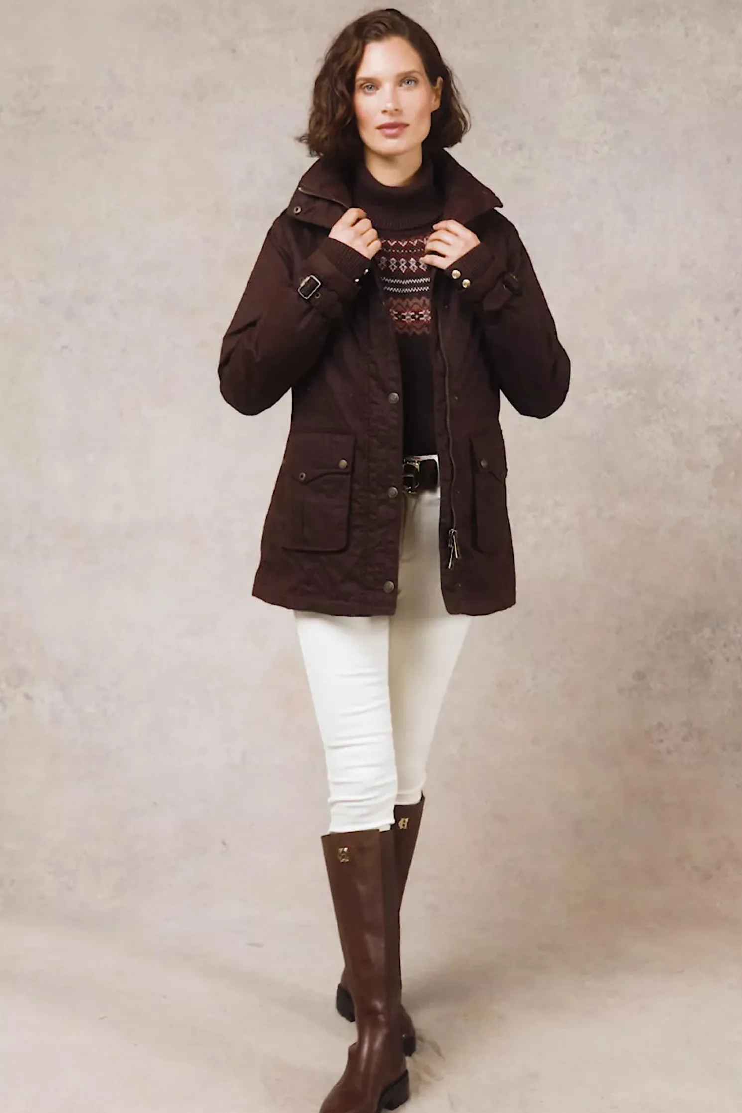 Durham Wax Jacket (Chocolate)