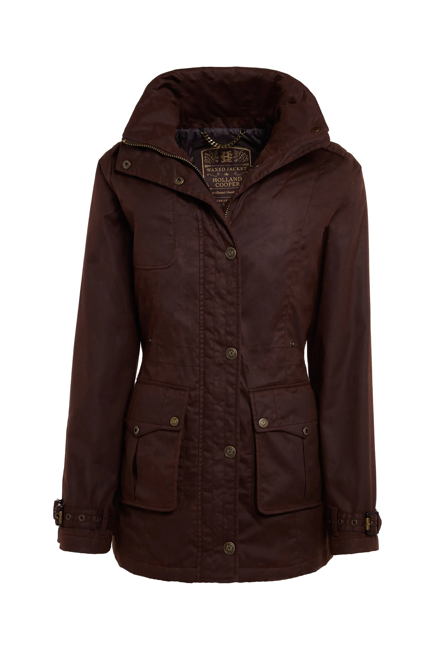 Durham Wax Jacket (Chocolate)