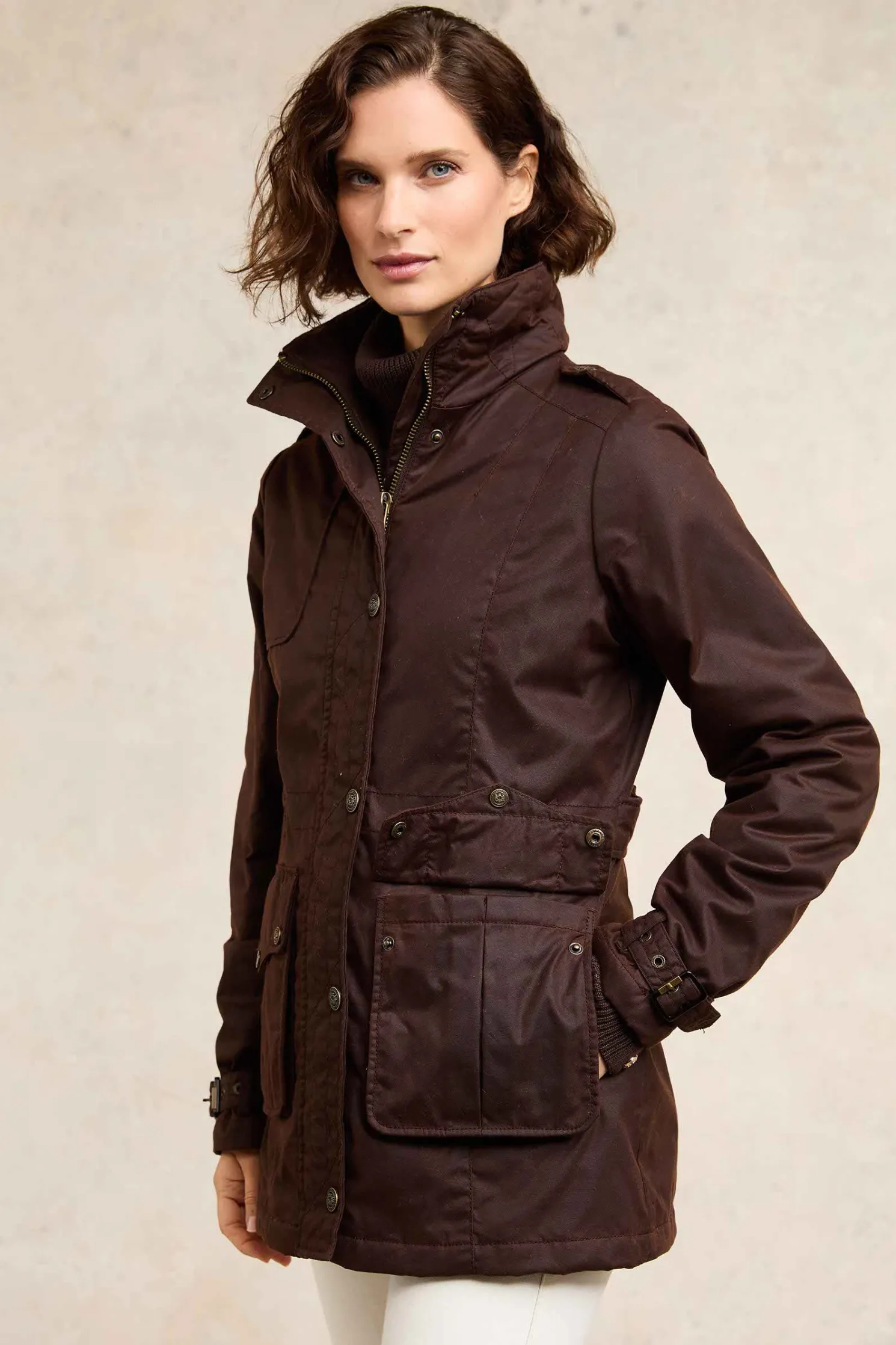 Durham Wax Jacket (Chocolate)