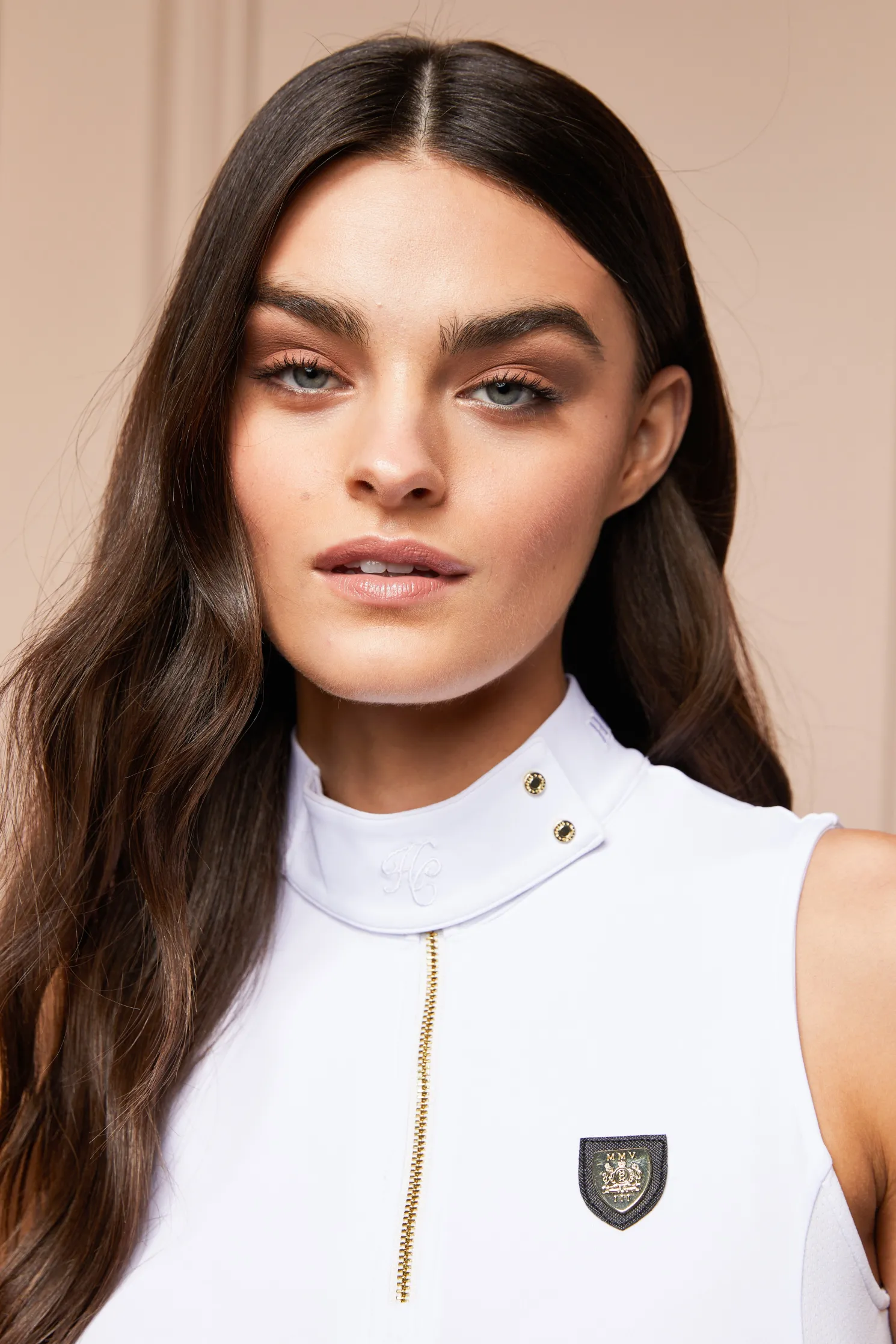 Elite Sleeveless Base Layer (White)