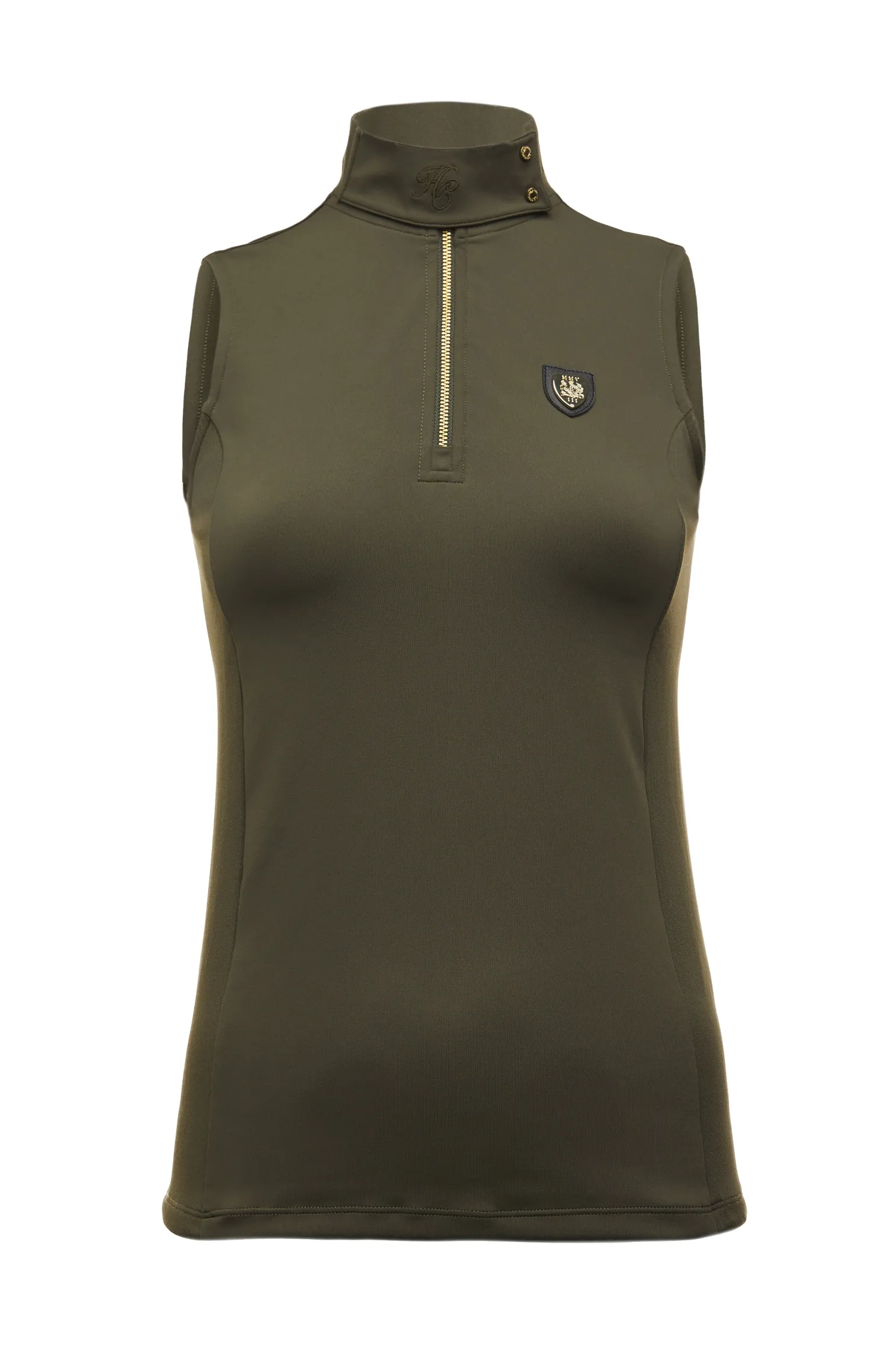 Elite Sleeveless Base Layer (Olive)