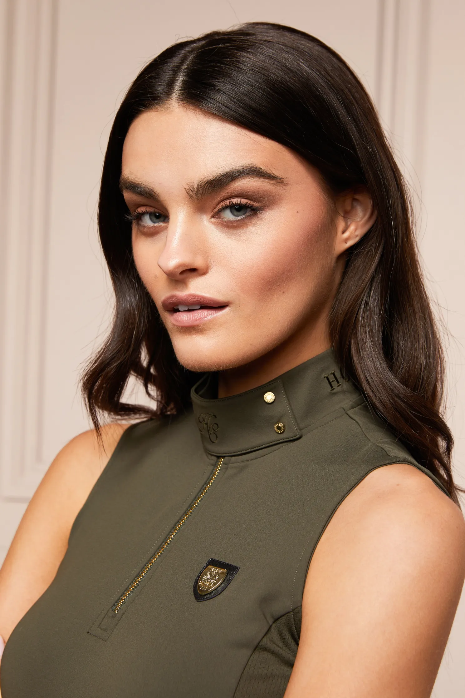 Elite Sleeveless Base Layer (Olive)